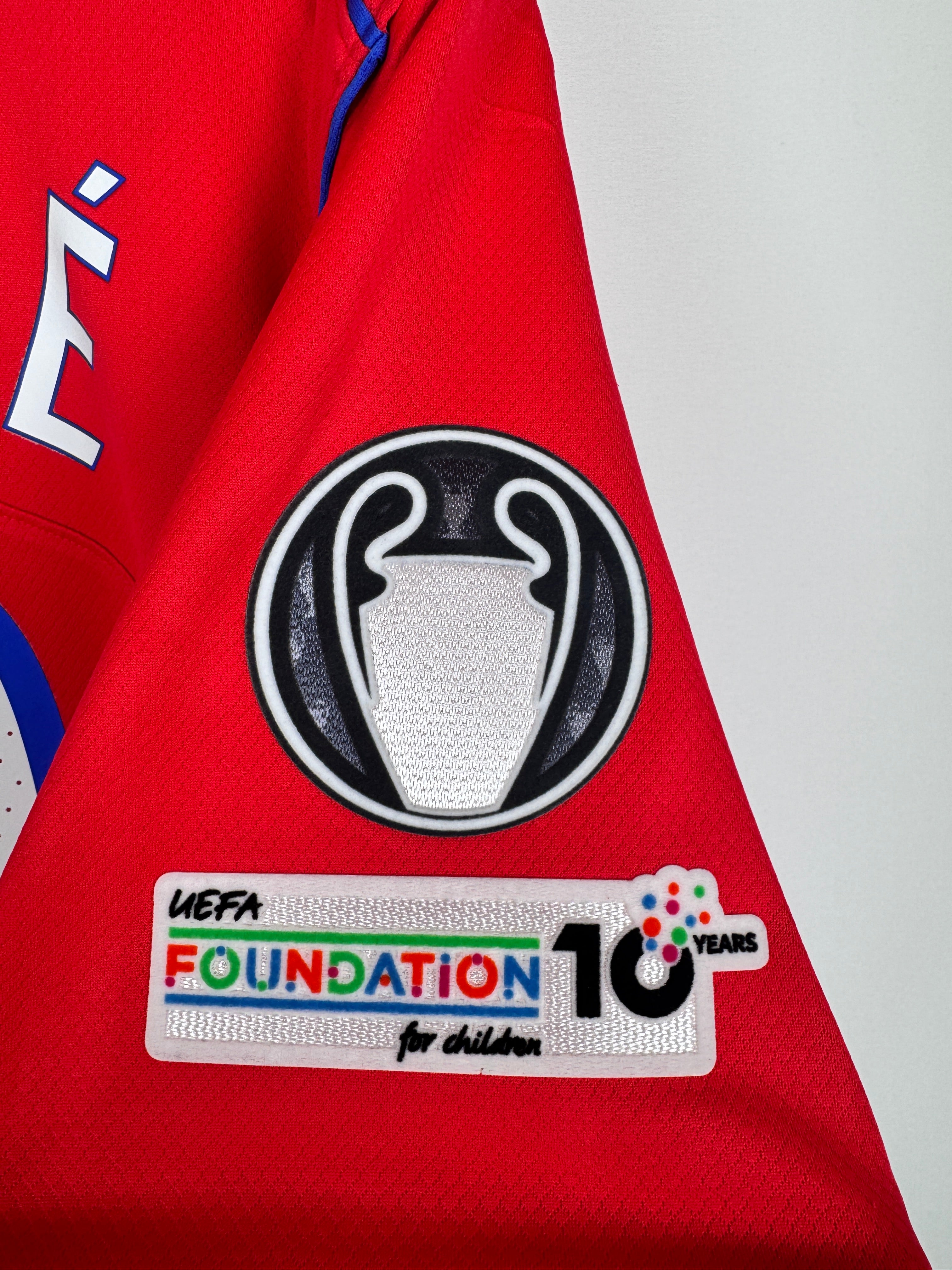 PSG FOOTBALL JERSEY 1997/1998 HOME - NGOTTY #4 (S)