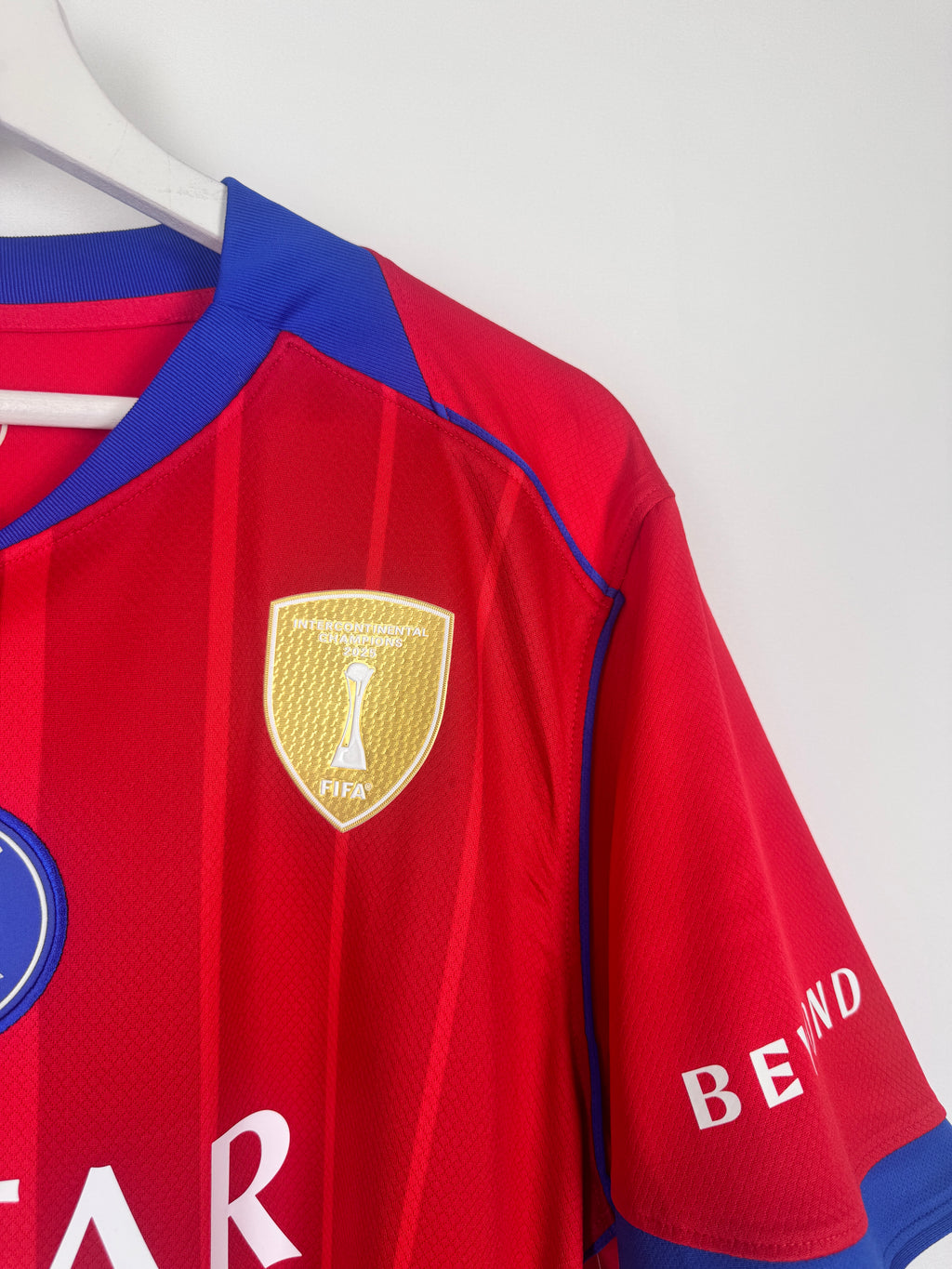 PSG FOOTBALL JERSEY 1997/1998 HOME - NGOTTY #4 (S)