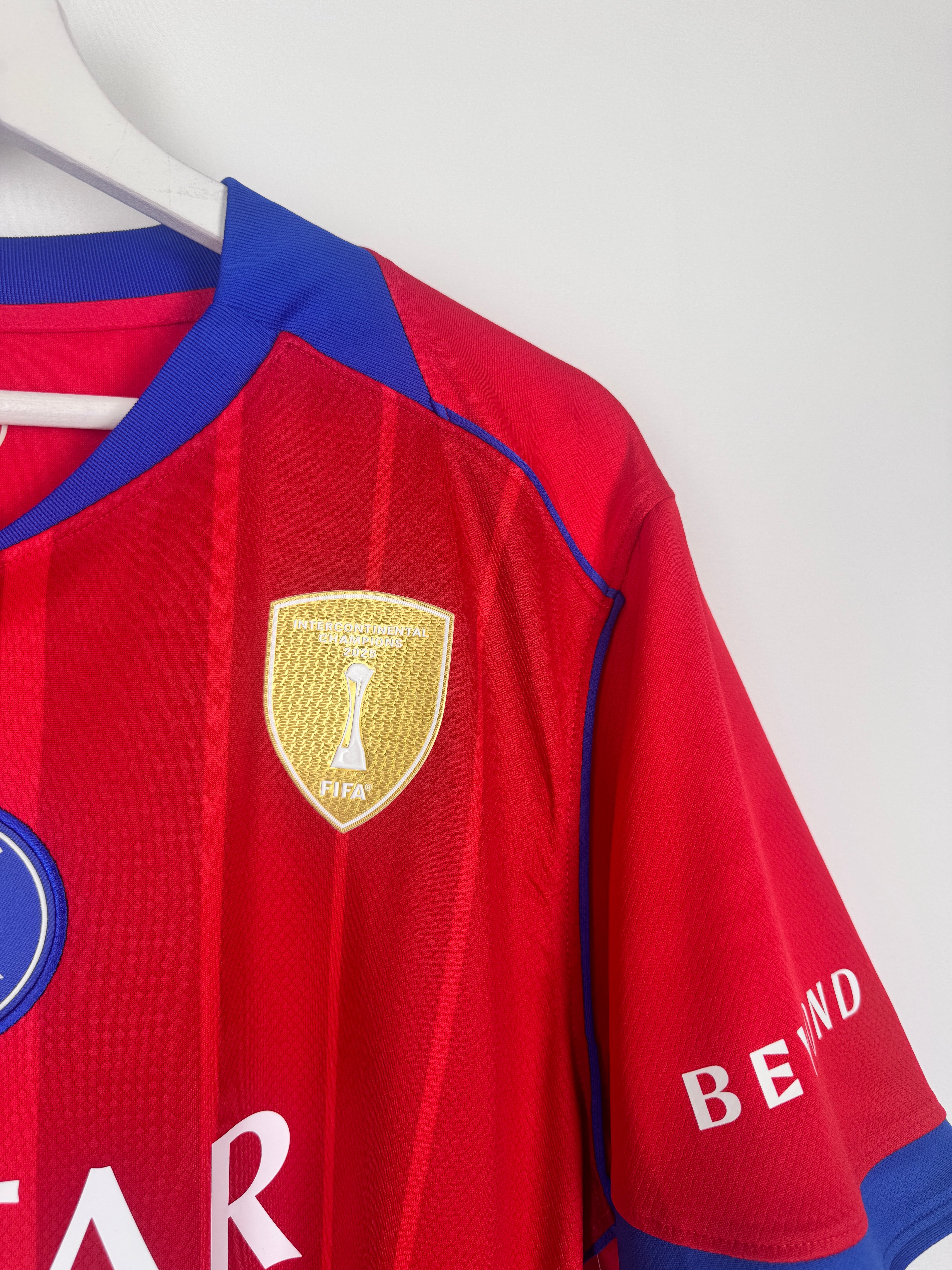 PSG FOOTBALL JERSEY 1997/1998 HOME - NGOTTY #4 (S)