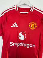 NEW MANCHESTER UNITED FOOTBALL JERSEY 2024/2025 HOME - MAZRAOUI #3 (S)