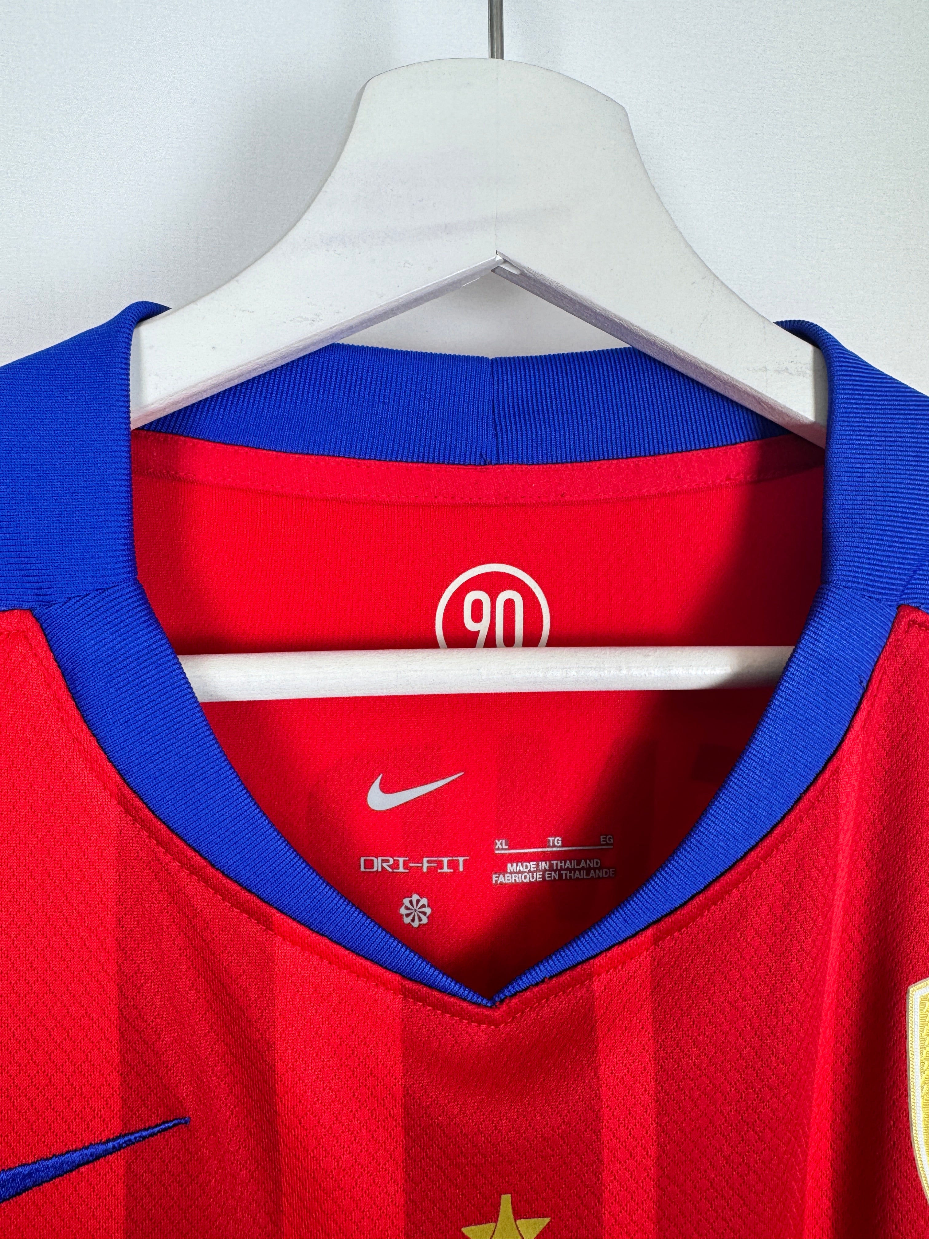 PSG FOOTBALL JERSEY 1997/1998 HOME - NGOTTY #4 (S)