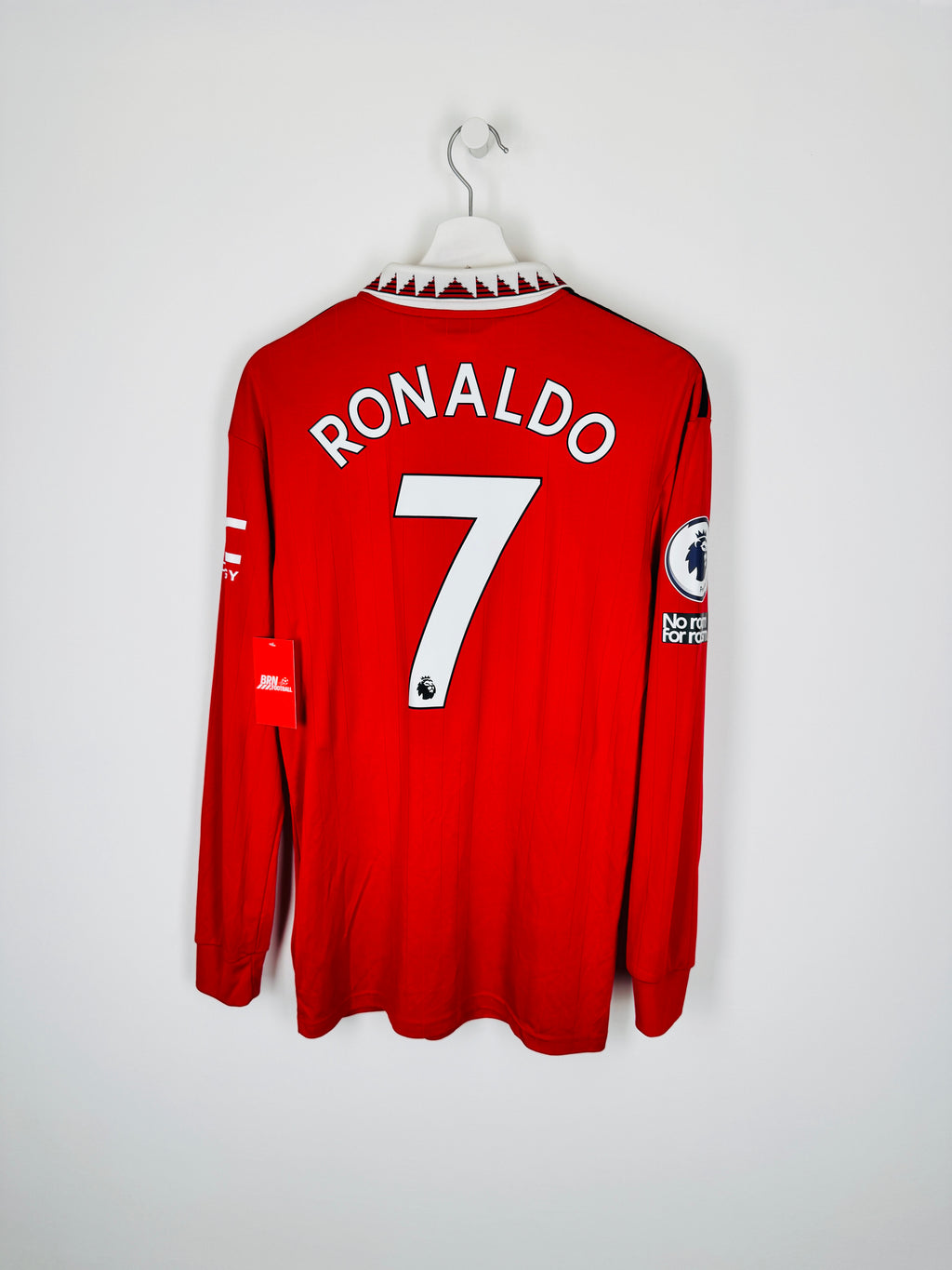 CAMISETA DE FÚTBOL MANCHESTER UNITED 2022/2023 LOCAL MANGA LARGA - RONALDO #7 (S)