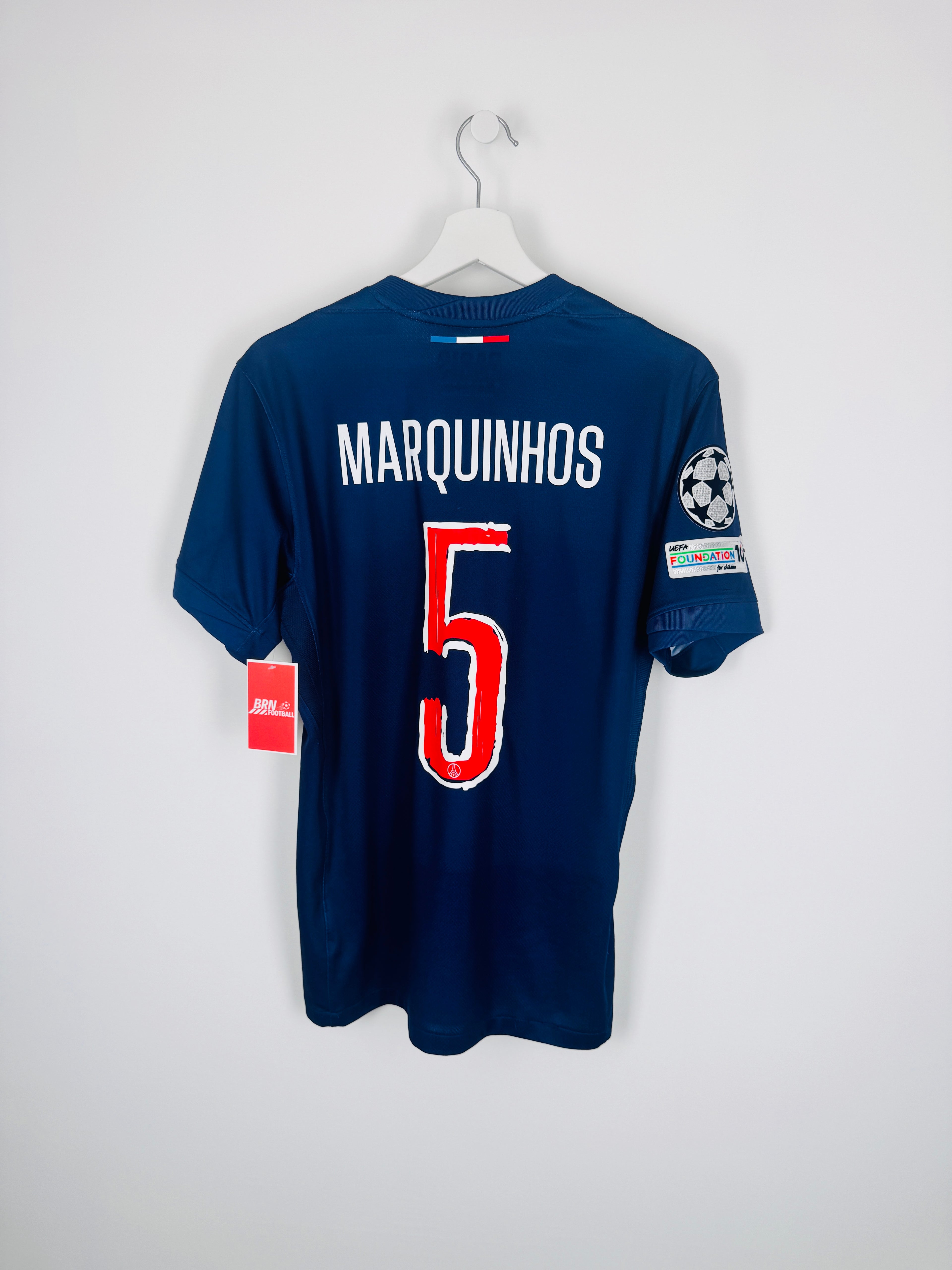 PSG FOOTBALL JERSEY 1997/1998 HOME - NGOTTY #4 (S)
