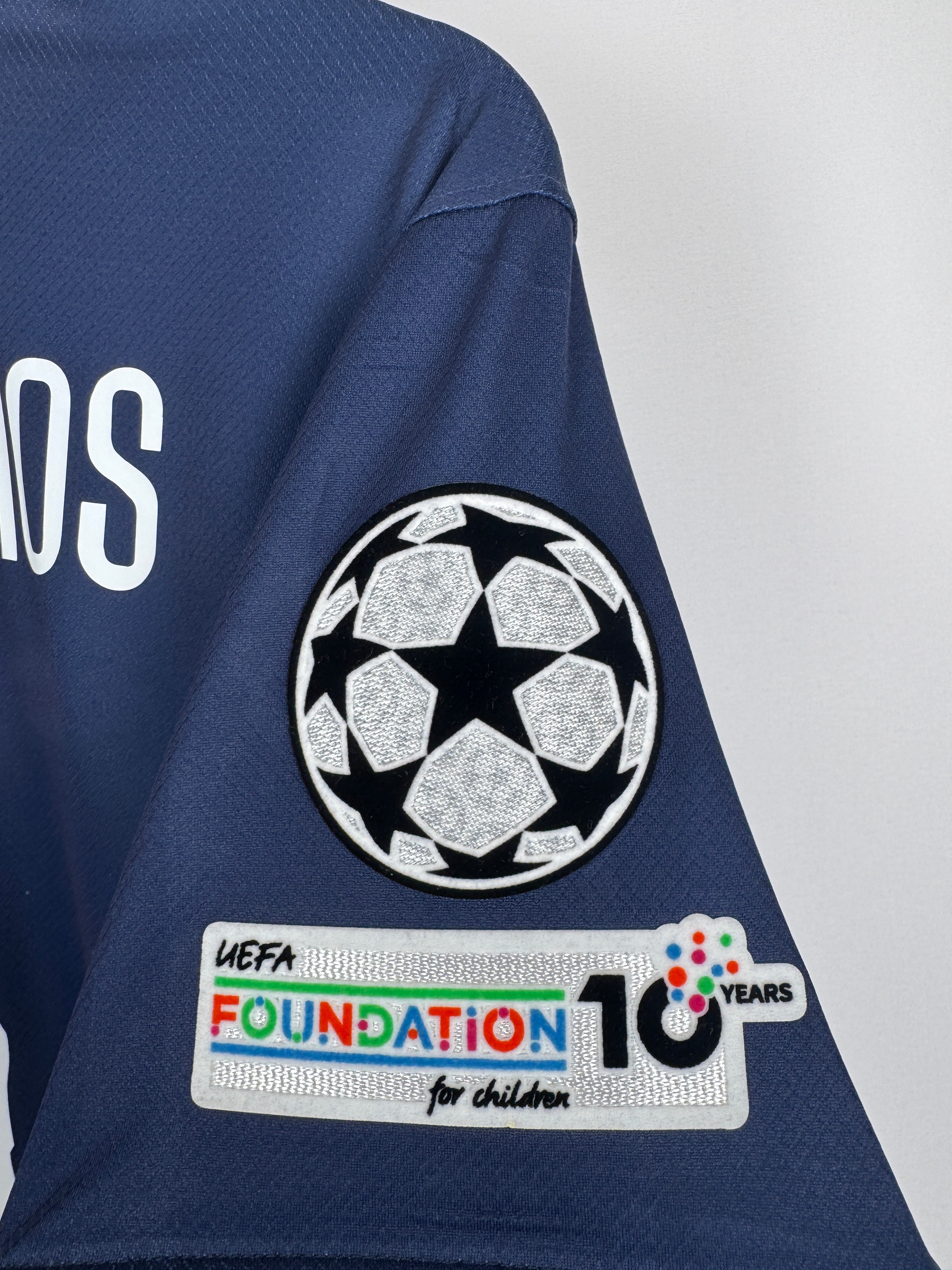 PSG FOOTBALL JERSEY 1997/1998 HOME - NGOTTY #4 (S)