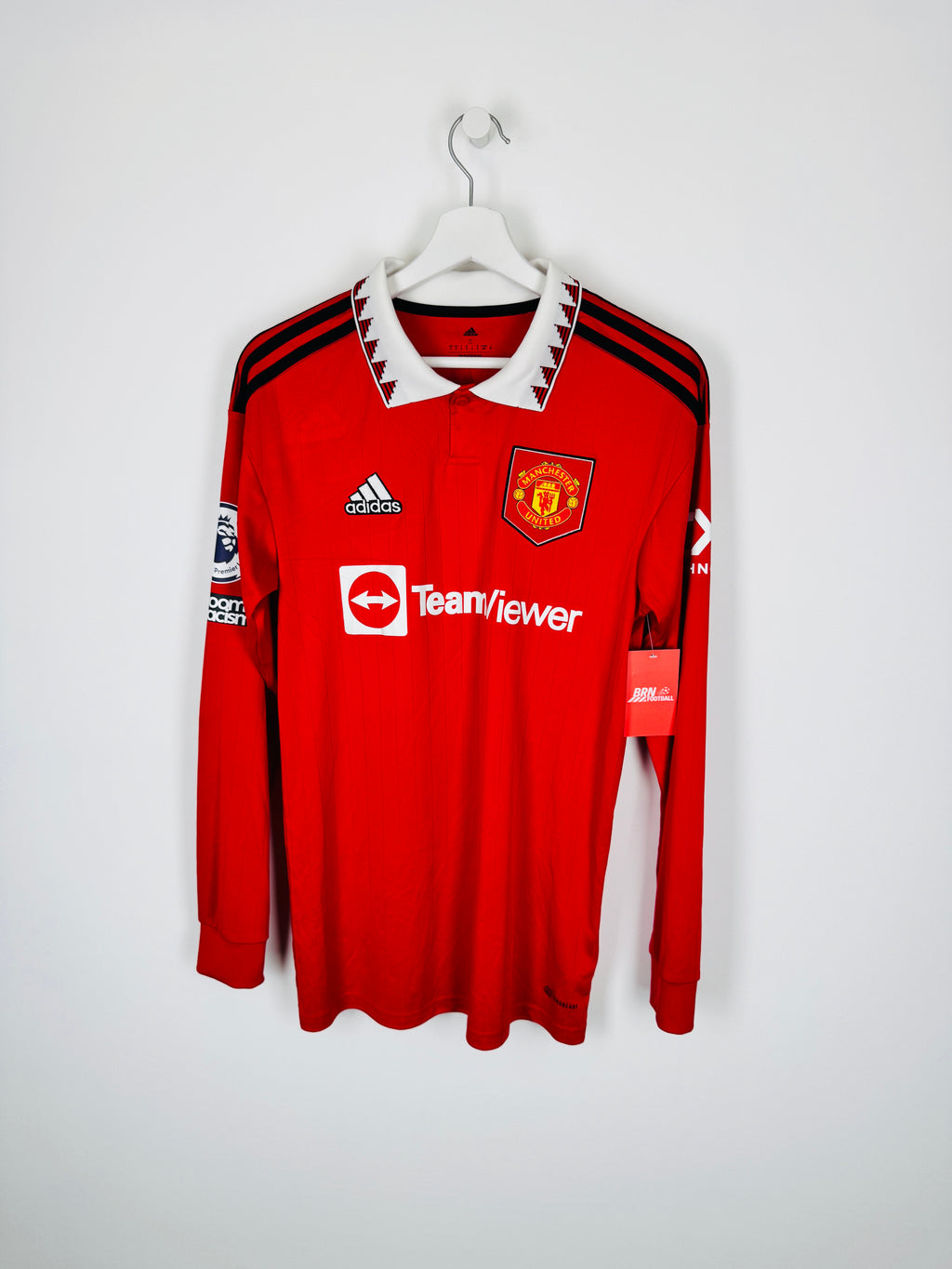 CAMISETA DE FÚTBOL MANCHESTER UNITED 2022/2023 LOCAL MANGA LARGA - RONALDO #7 (S)