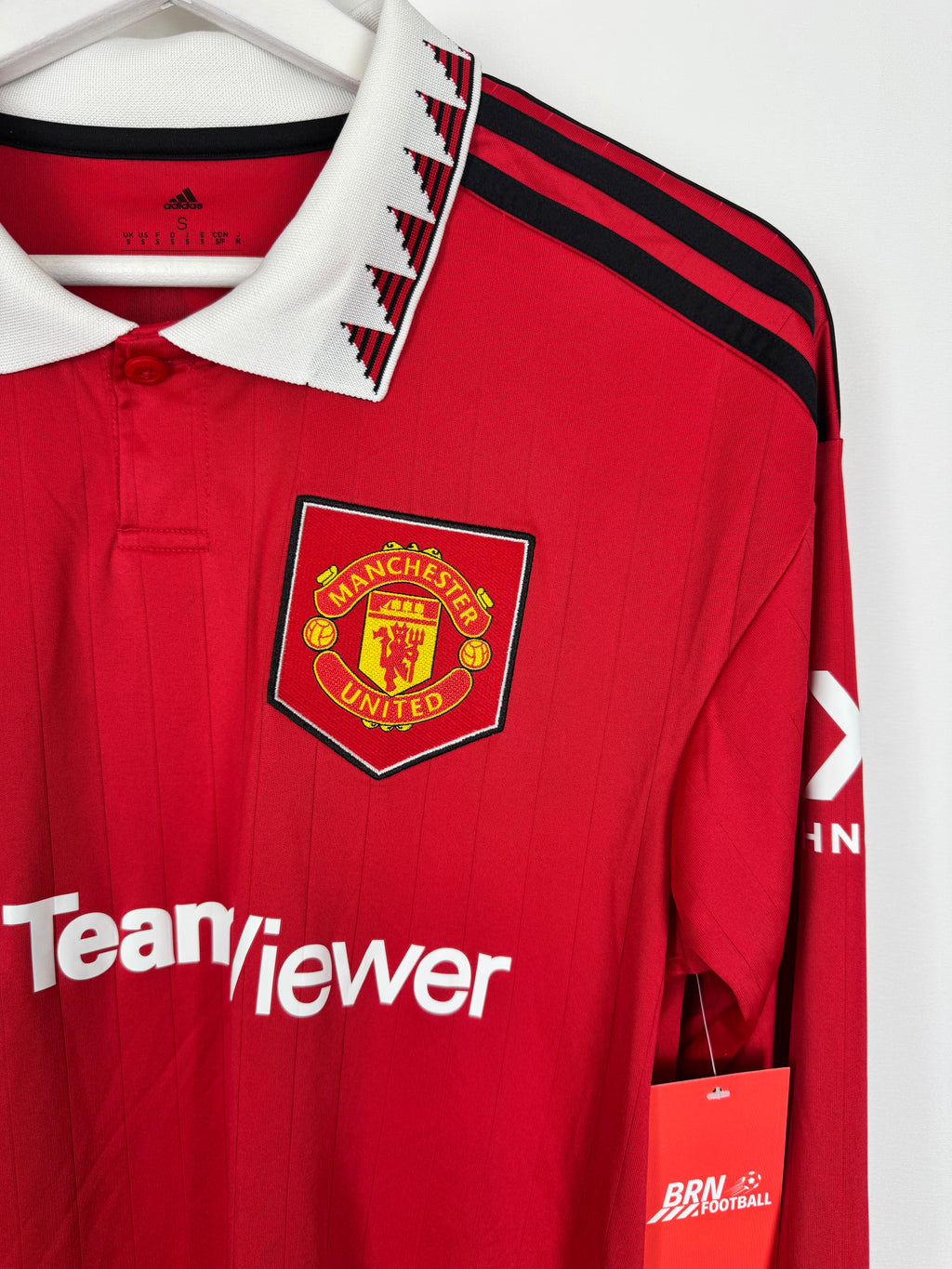 CAMISETA DE FÚTBOL MANCHESTER UNITED 2022/2023 LOCAL MANGA LARGA - RONALDO #7 (S)