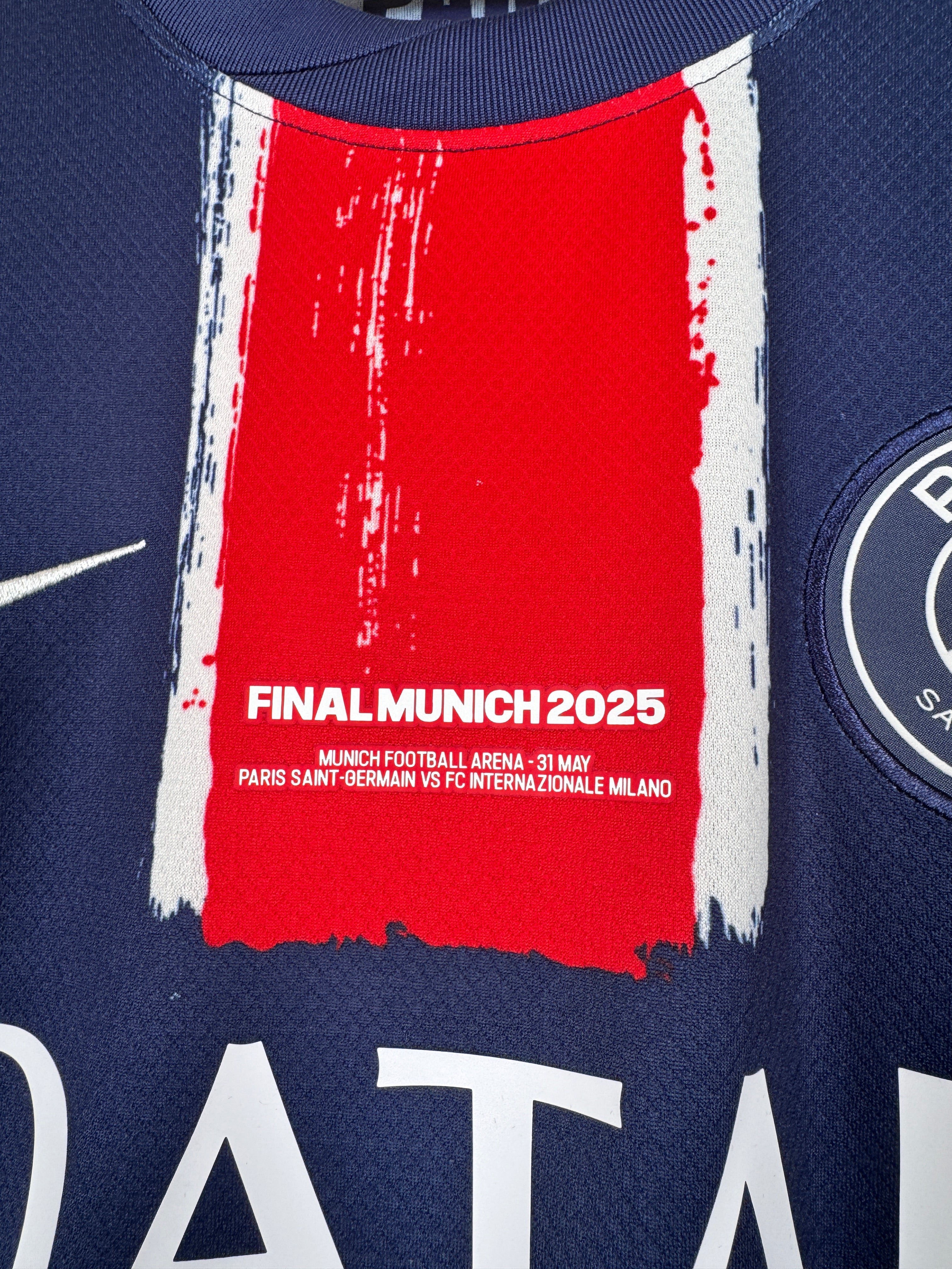 PSG FOOTBALL JERSEY 1997/1998 HOME - NGOTTY #4 (S)