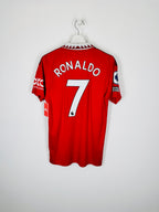 FOOTBALL JERSEY MANCHESTER UNITED 2022/2023 HOME - RONALDO #7 (S)
