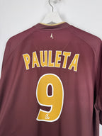 MAILLOT DE FOOTBALL PSG 2006/2007 EXTÉRIEUR - PAULETA #9 (XL)