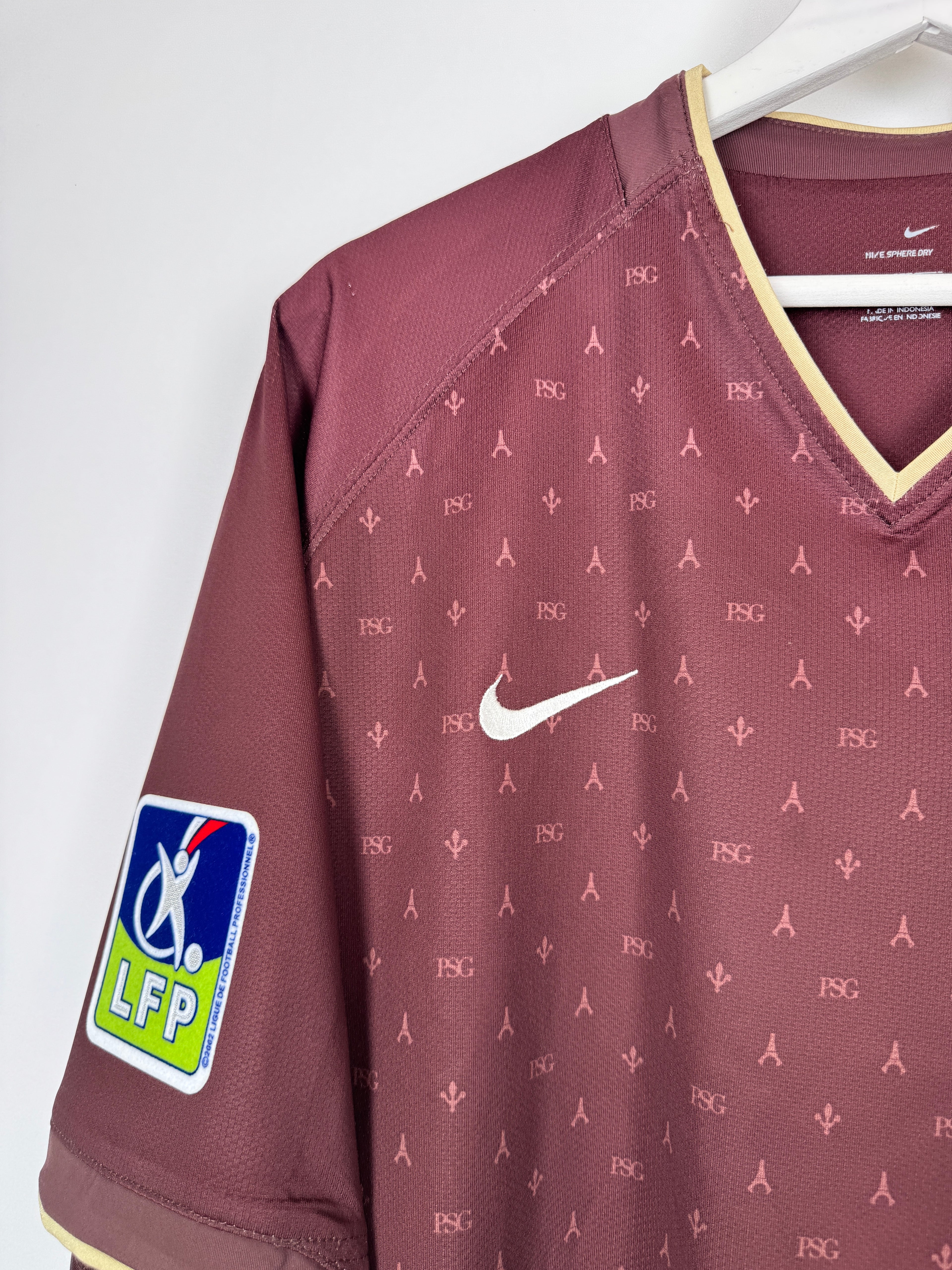 MAILLOT DE FOOTBALL PSG 2006/2007 EXTÉRIEUR - PAULETA #9 (XL)