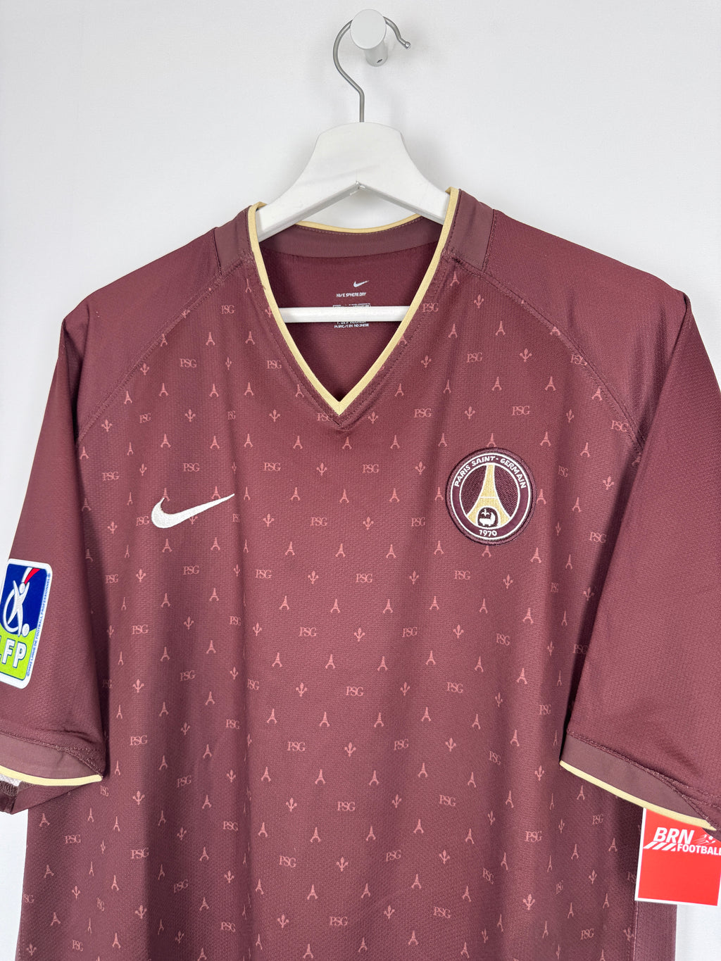 MAILLOT DE FOOTBALL PSG 2006/2007 EXTÉRIEUR - PAULETA #9 (XL)