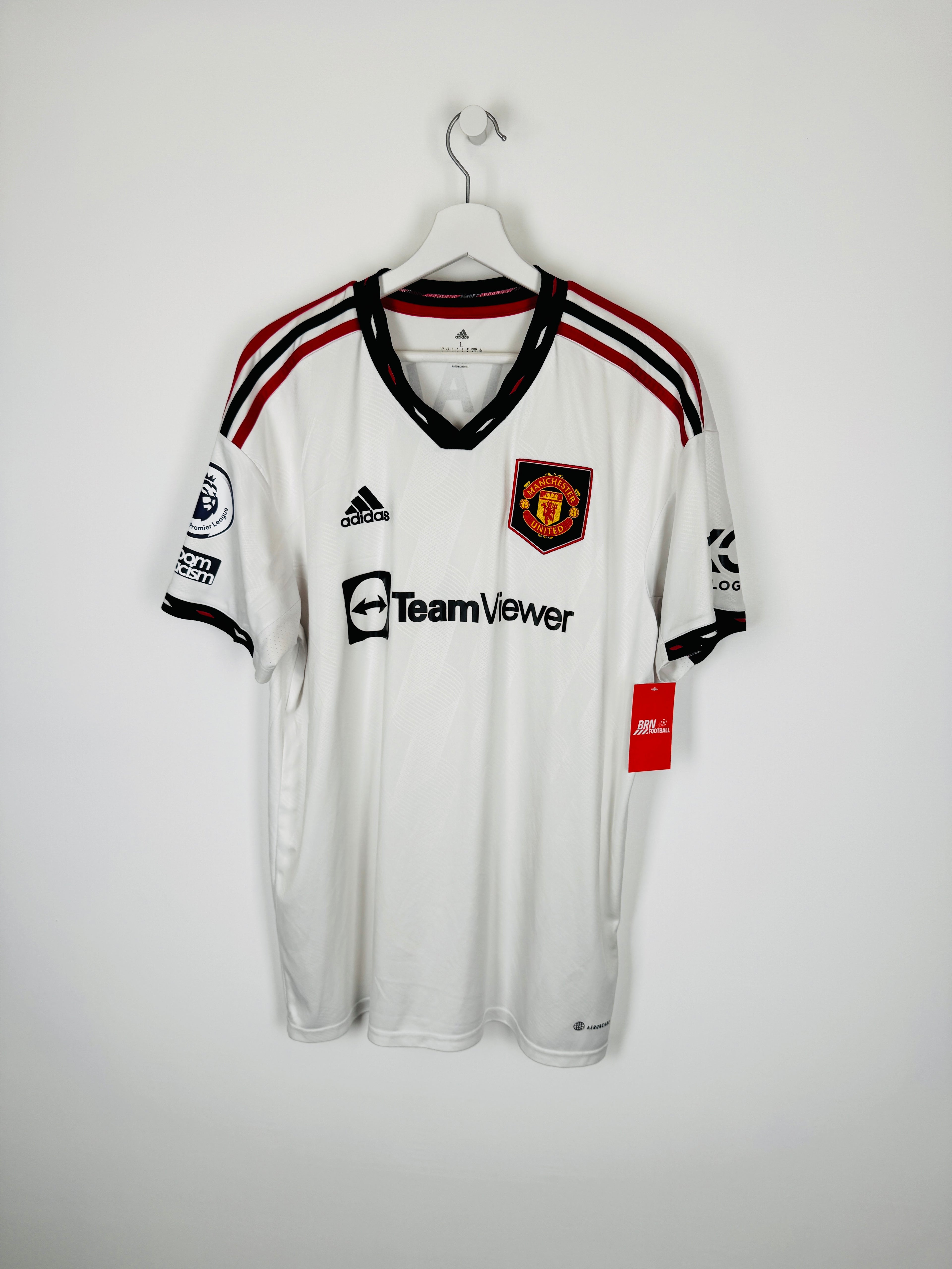 MANCHESTER UNITED 2022/2023 AWAY FOOTBALL JERSEY - RONALDO #7 (L)