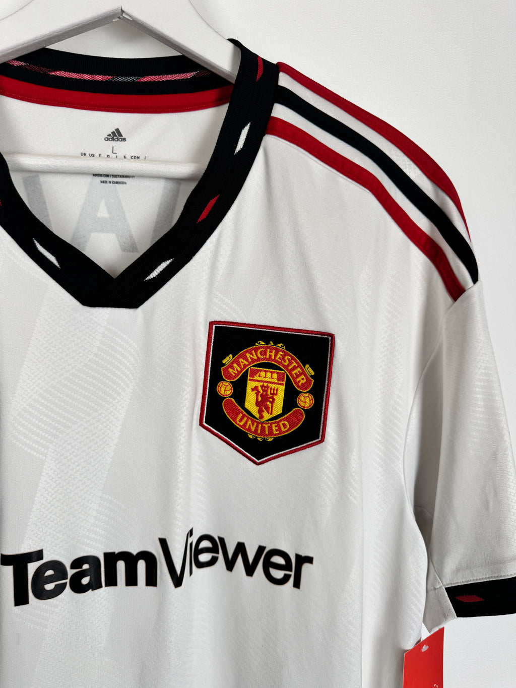 MANCHESTER UNITED 2022/2023 AWAY FOOTBALL JERSEY - RONALDO #7 (L)