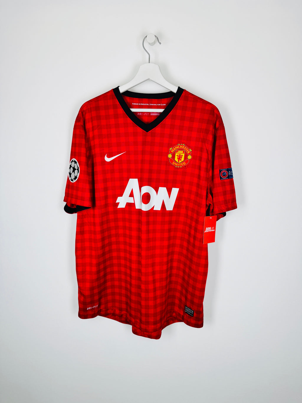 CAMISETA DE FÚTBOL MANCHESTER UNITED 2012/2013 LOCAL - ROONEY #10 (XL)