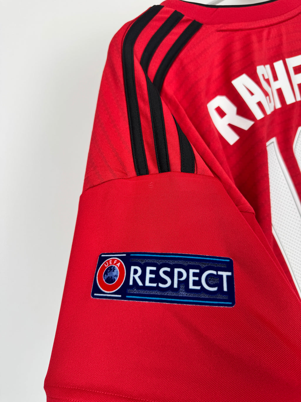 MANCHESTER UNITED 2018/2019 HOME FOOTBALL JERSEY - RASHFORD #10 (L)