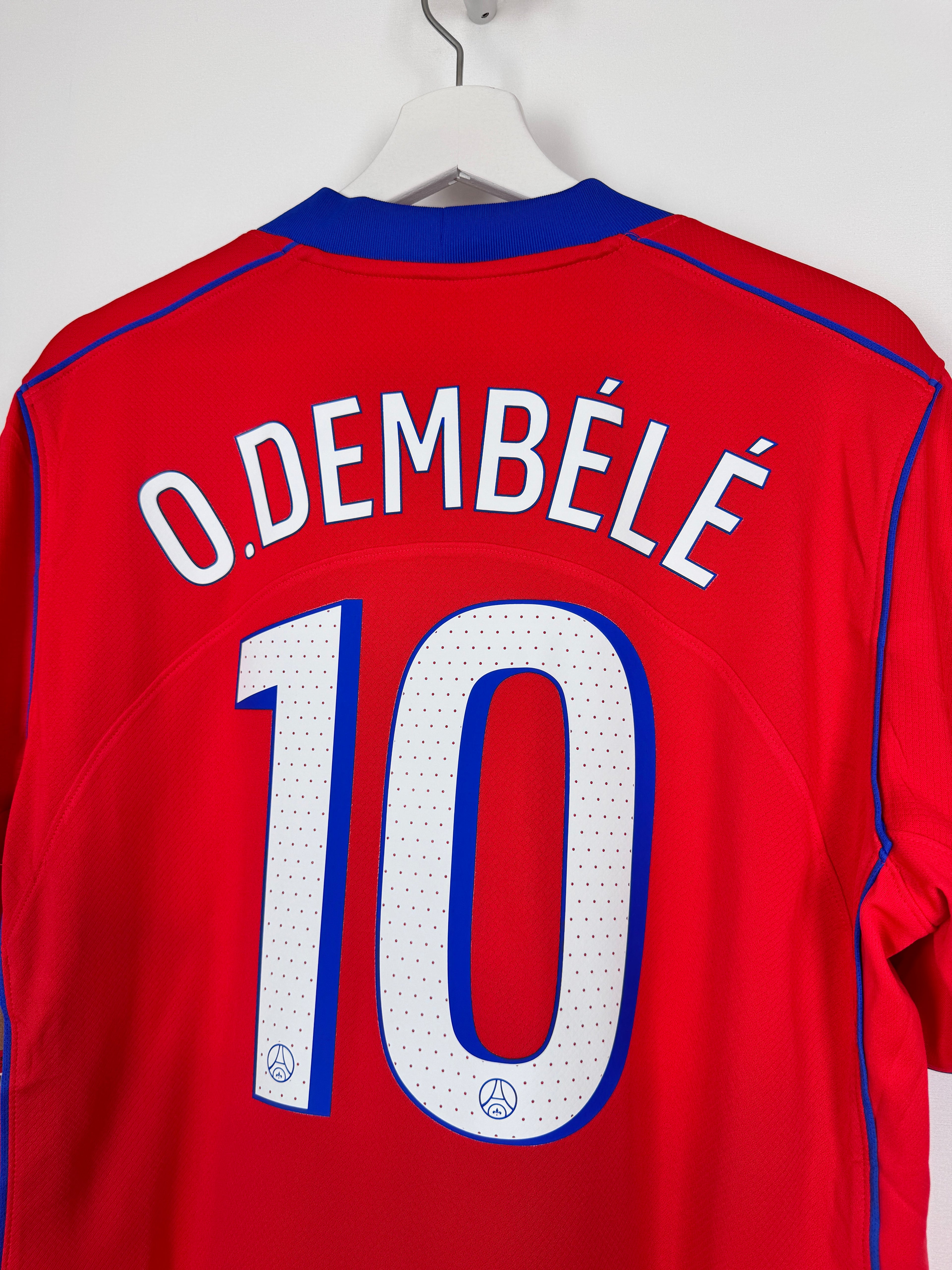 MAILLOT DE FOOTBALL PSG 2025/2026 THIRD NEUF - OUSMANE DEMBÉLÉ #10 (L)