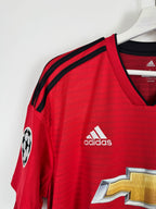 MANCHESTER UNITED 2018/2019 HOME FOOTBALL JERSEY - RASHFORD #10 (L)