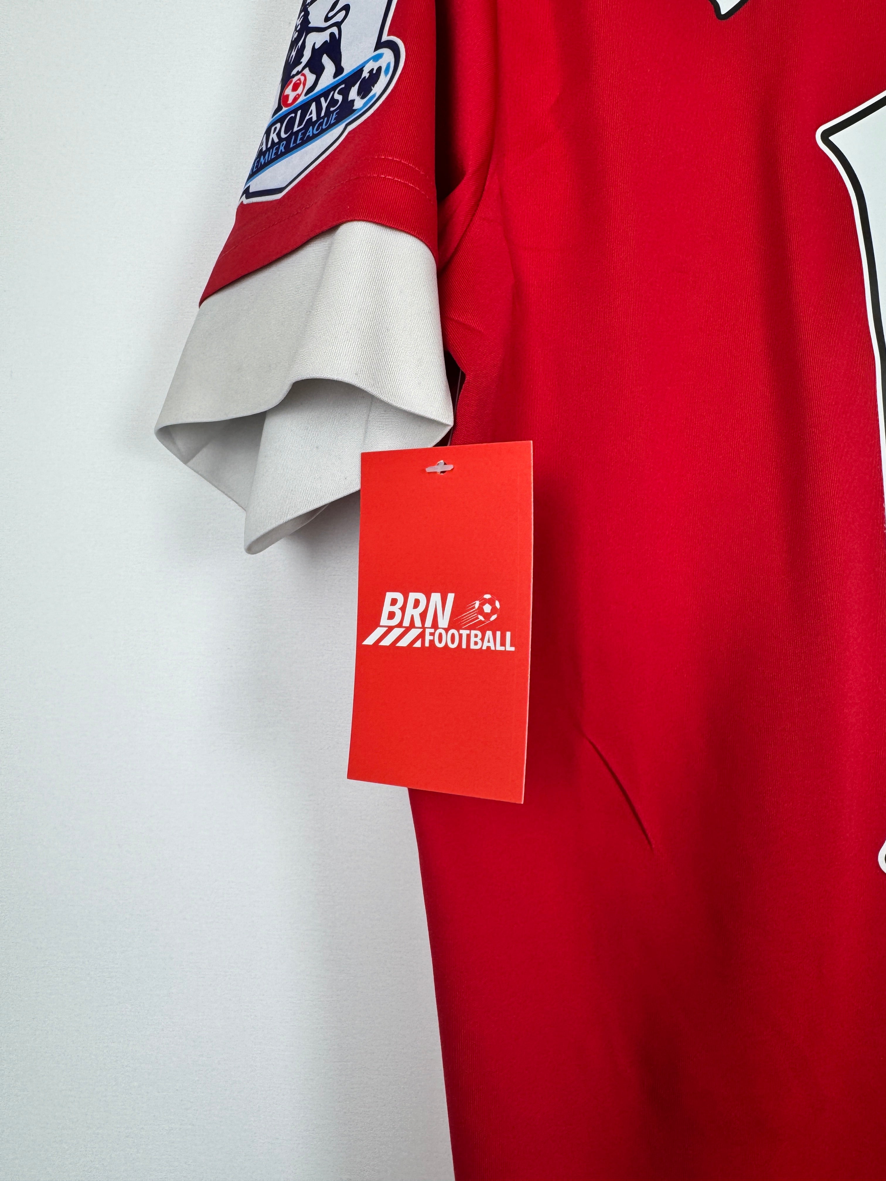 MANCHESTER UNITED 2015/2016 HOME FOOTBALL JERSEY - ROONEY #10 (S)