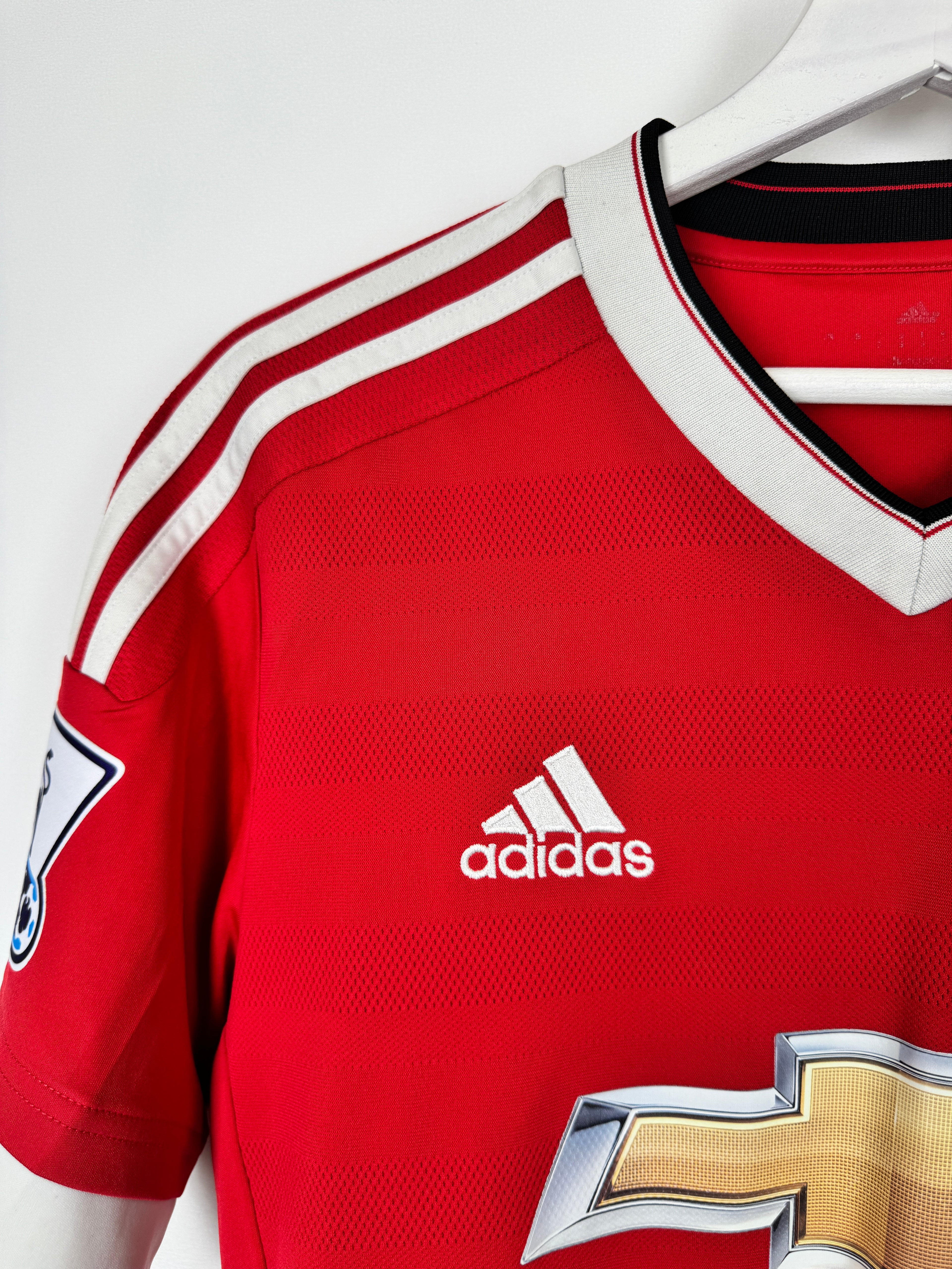 MANCHESTER UNITED 2015/2016 HOME FOOTBALL JERSEY - ROONEY #10 (S)