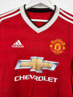 MANCHESTER UNITED 2015/2016 HOME FOOTBALL JERSEY - ROONEY #10 (S)