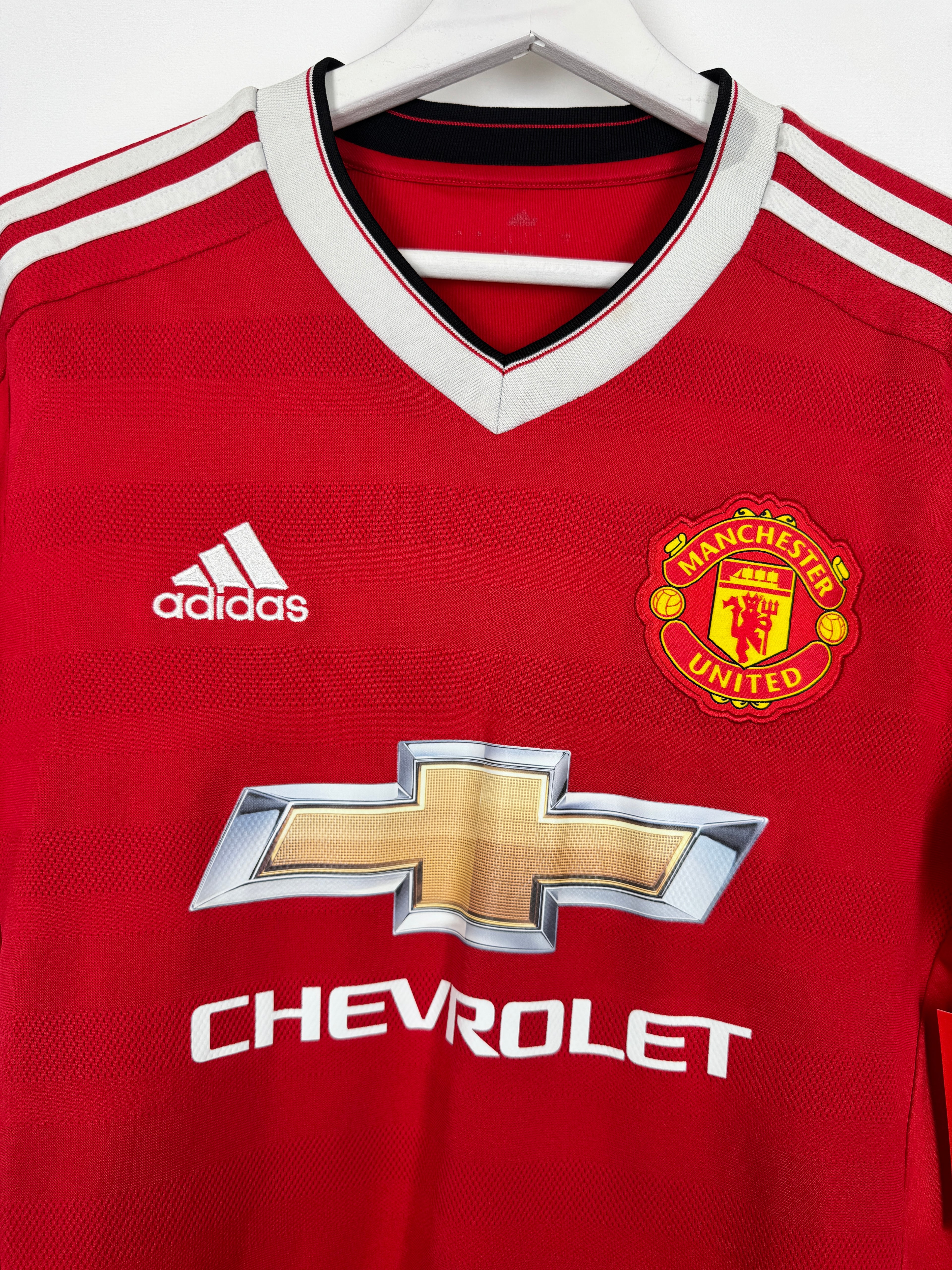 MANCHESTER UNITED 2015/2016 HOME FOOTBALL JERSEY - ROONEY #10 (S)