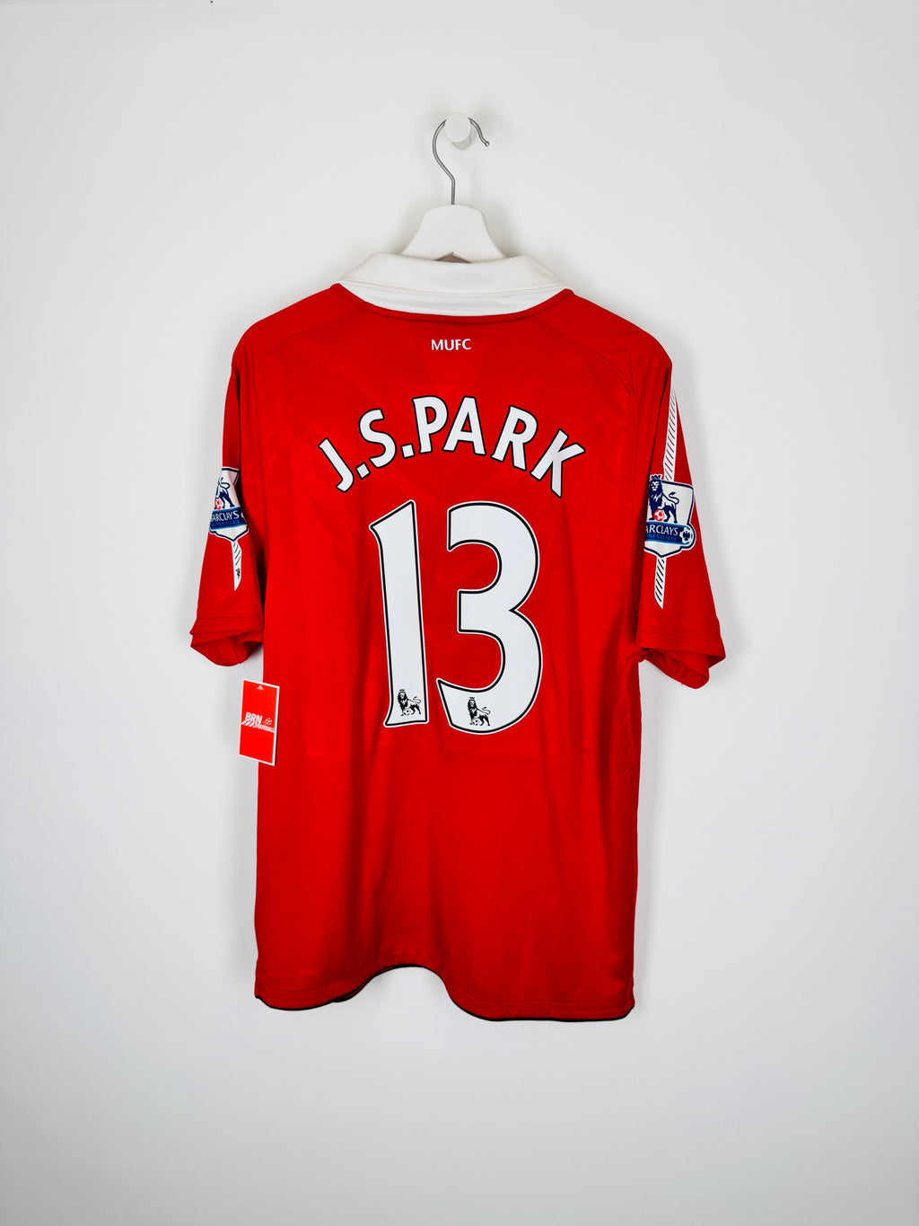 CAMISETA DE FÚTBOL MANCHESTER UNITED 2010/2011 LOCAL - J.S.PARK #13 (L)