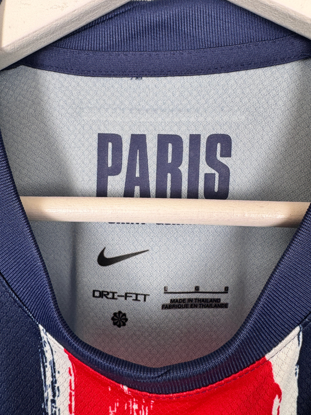 MAILLOT DE FOOTBALL PSG 2024/2025 DOMICILE FINALE MUNICH - MARQUINHOS #5 (L)