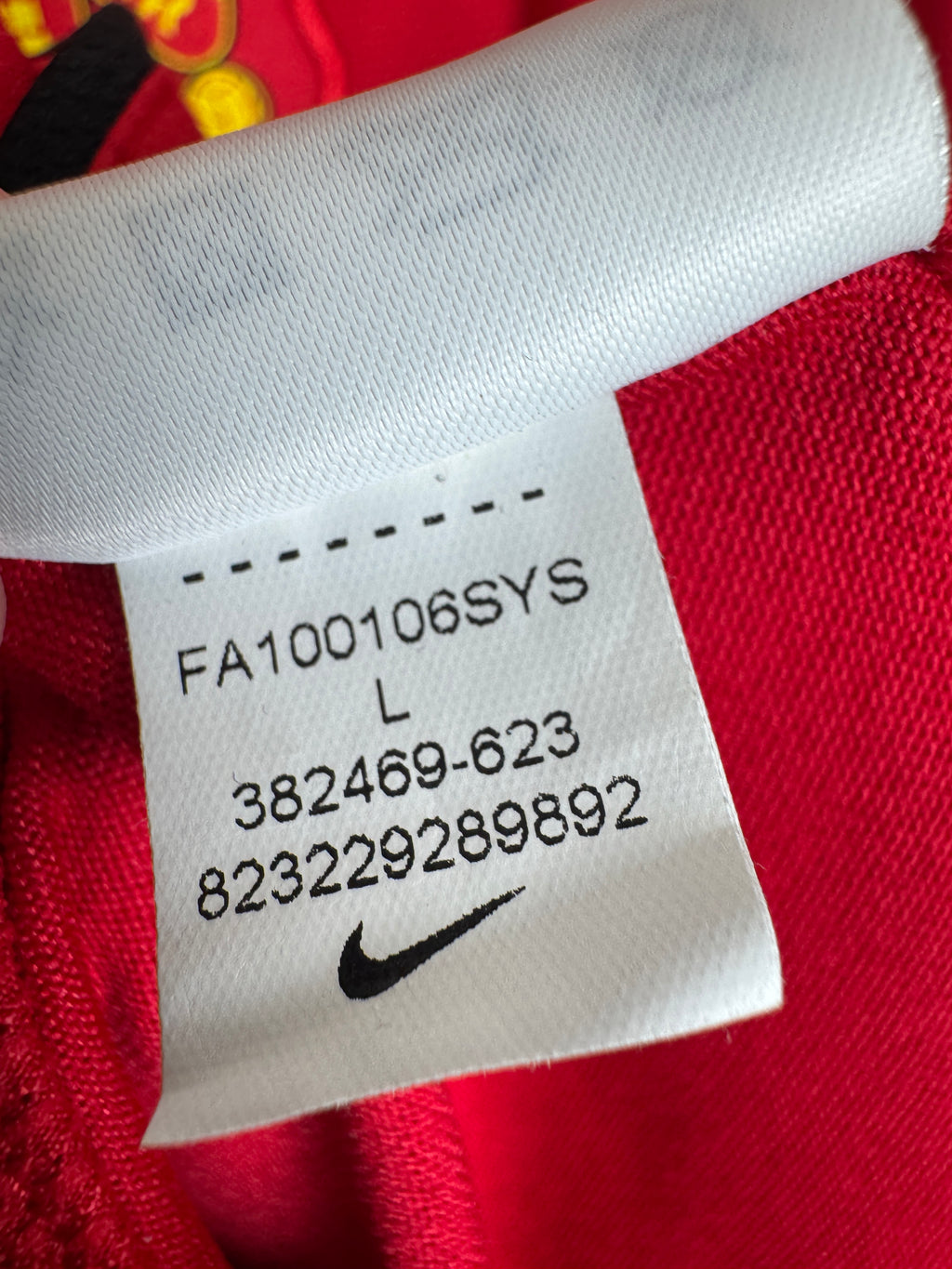 CAMISETA DE FÚTBOL MANCHESTER UNITED 2010/2011 LOCAL - J.S.PARK #13 (L)