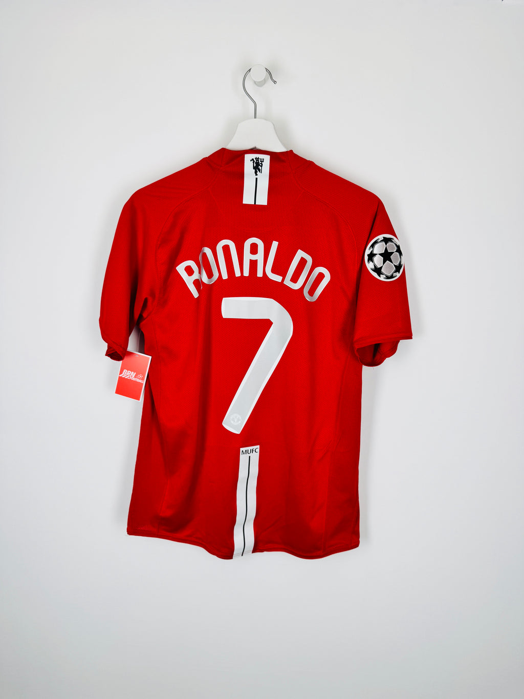 CAMISETA DE FÚTBOL MANCHESTER UNITED 2007/2008 LOCAL - RONALDO #7 (S)