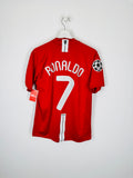 CAMISETA DE FÚTBOL MANCHESTER UNITED 2007/2008 LOCAL - RONALDO #7 (S)