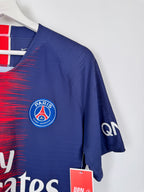 PSG FOOTBALL JERSEY 1997/1998 HOME - NGOTTY #4 (S)