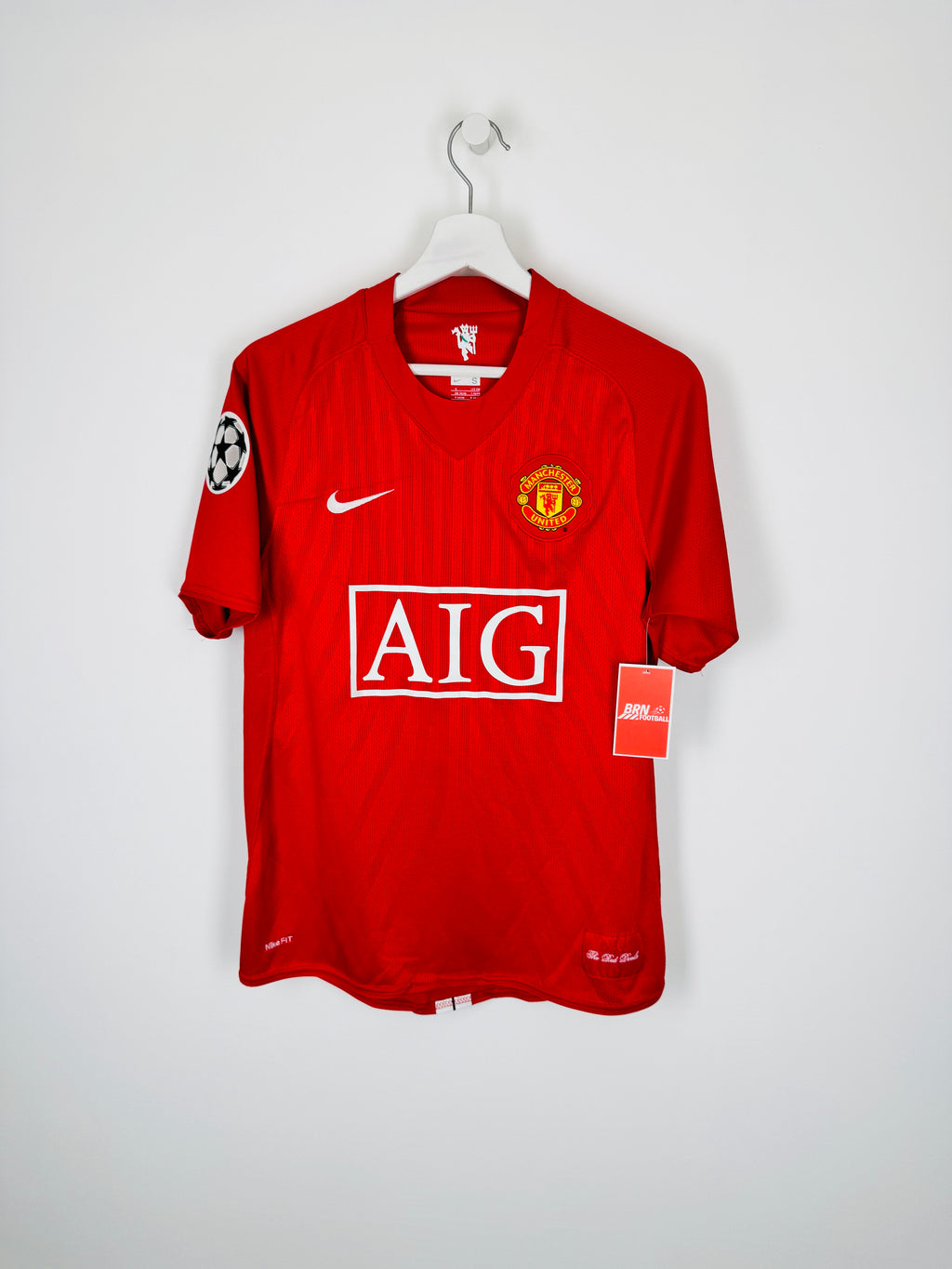 CAMISETA DE FÚTBOL MANCHESTER UNITED 2007/2008 LOCAL - RONALDO #7 (S)
