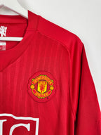 CAMISETA DE FÚTBOL MANCHESTER UNITED 2007/2008 LOCAL - RONALDO #7 (XL)