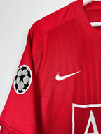 CAMISETA DE FÚTBOL MANCHESTER UNITED 2007/2008 LOCAL - RONALDO #7 (XL)