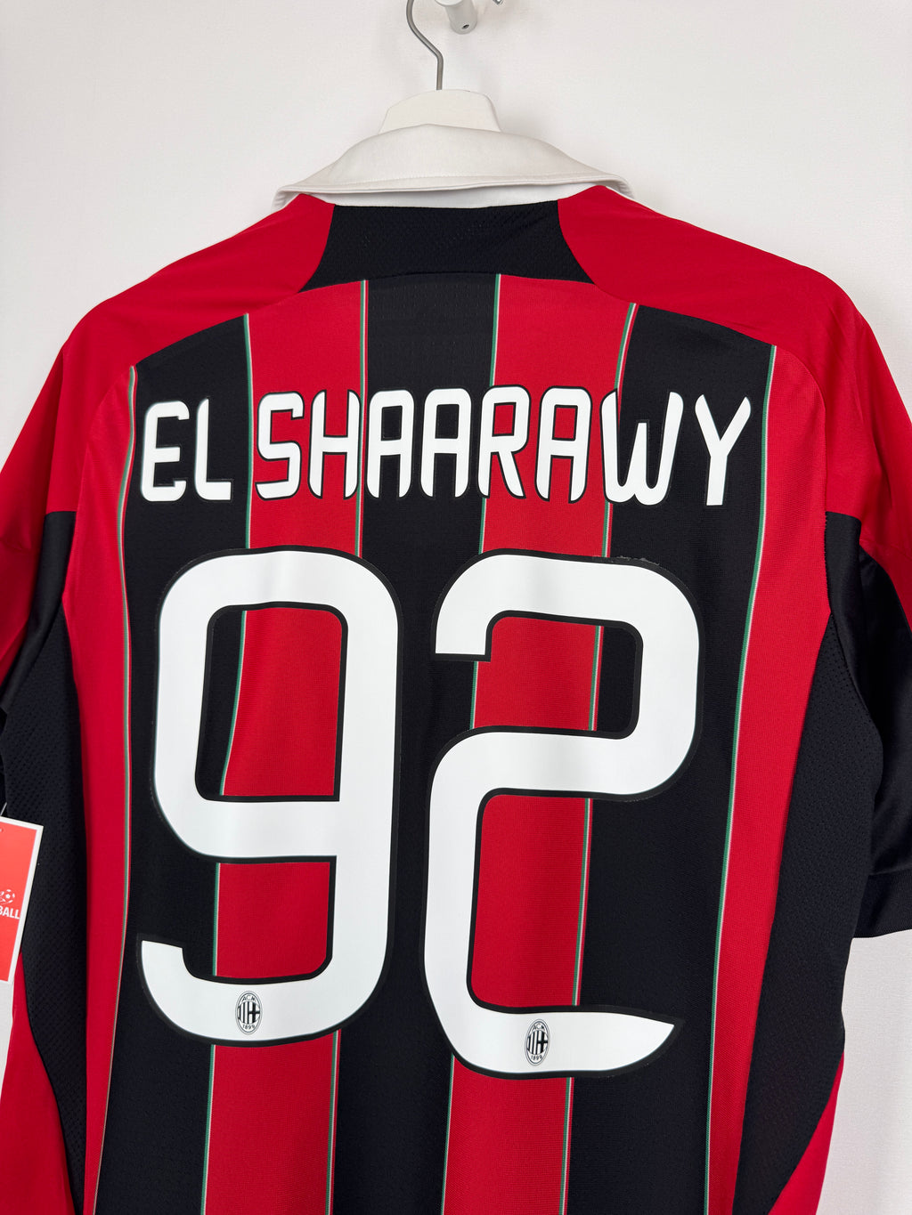 MAILLOT DE FOOTBALL AC MILAN 2012/2013 DOMICILE - EL SHAARAWY #92 (M)