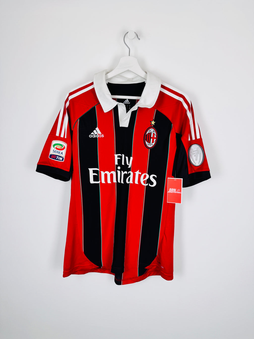 MAILLOT DE FOOTBALL AC MILAN 2012/2013 DOMICILE - EL SHAARAWY #92 (M)