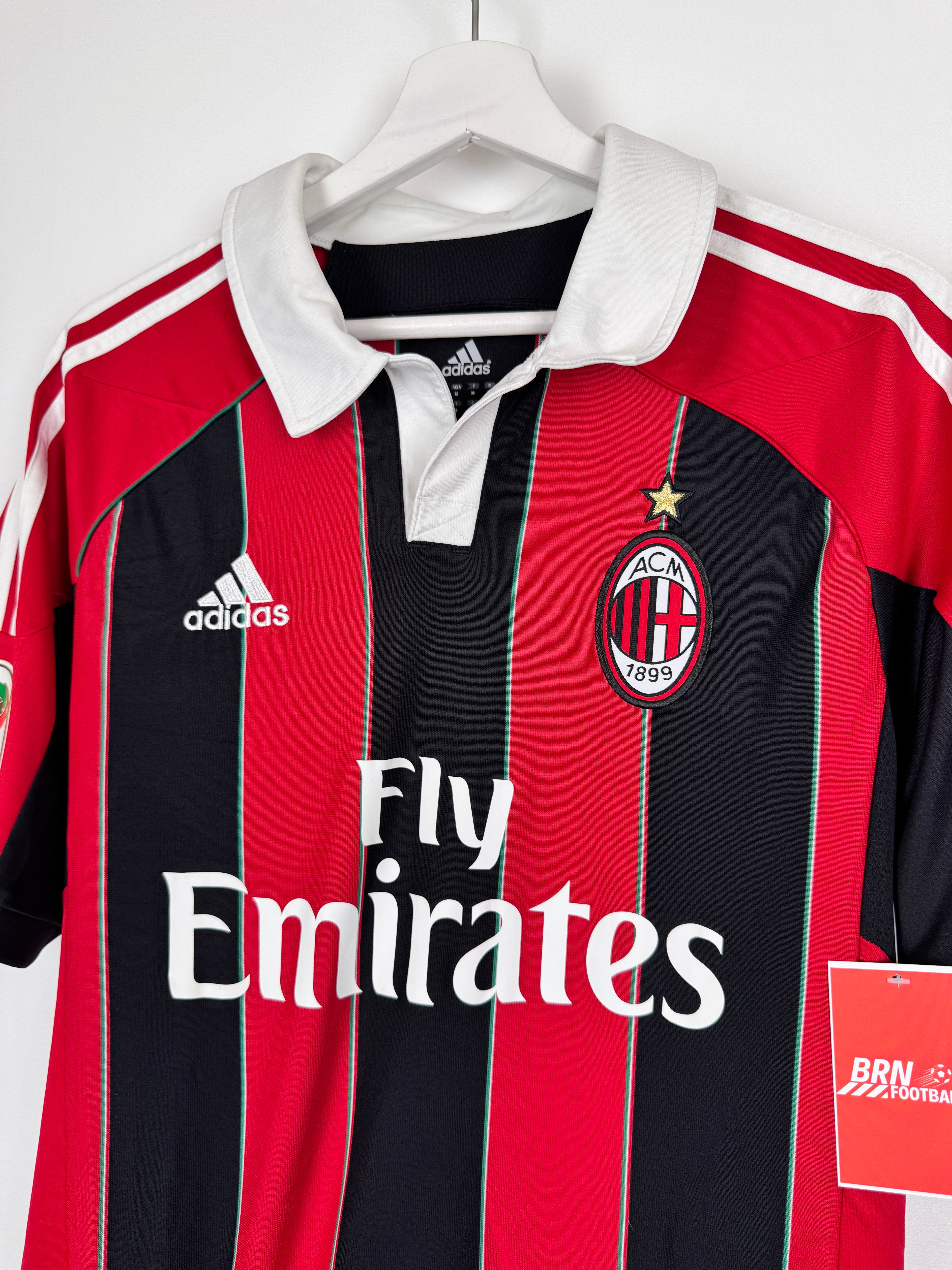 MAILLOT DE FOOTBALL AC MILAN 2012/2013 DOMICILE - EL SHAARAWY #92 (M)