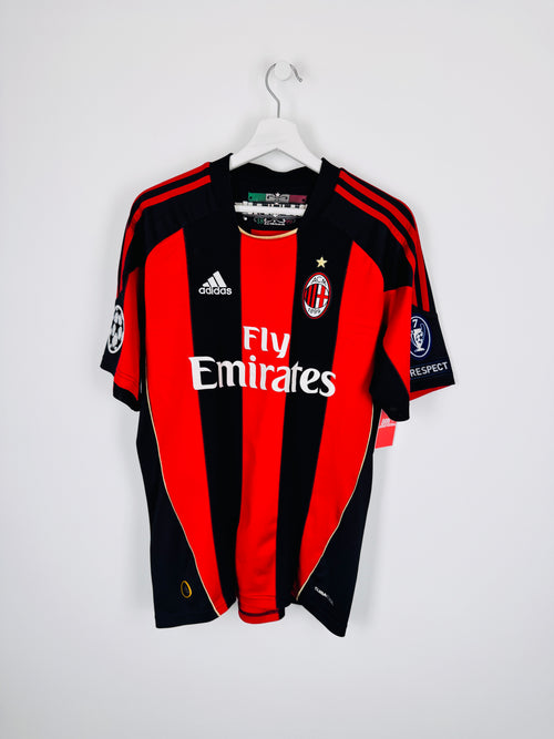 MAILLOT DE FOOTBALL AC MILAN 2010/2011 DOMICILE - RONALDINHO #80 (M)