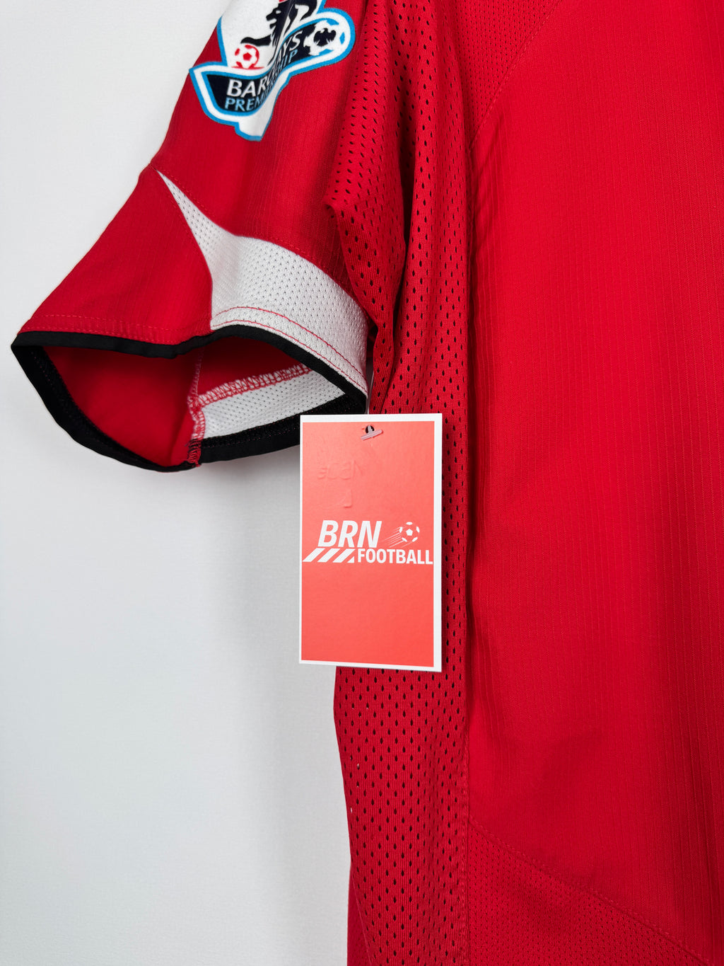 MANCHESTER UNITED 2004/2005 HOME FOOTBALL SHIRT - RONALDO #7 VELVET (L)