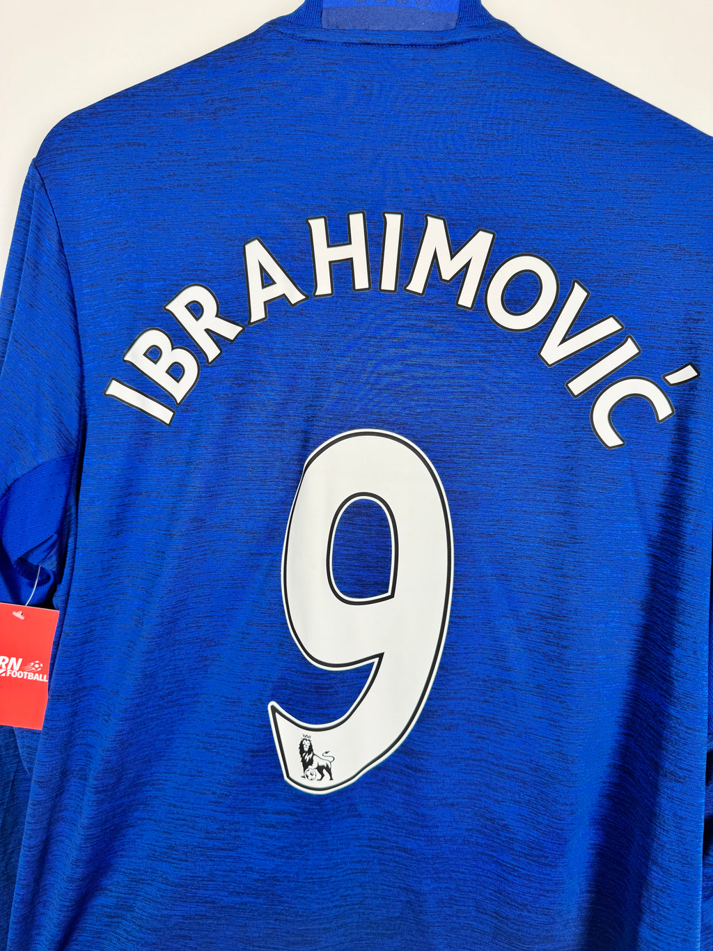 MANCHESTER UNITED 2016/2017 AWAY LONG SLEEVE FOOTBALL SHIRT - IBRAHIMOVIC #9 (L)