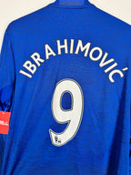 MANCHESTER UNITED 2016/2017 AWAY LONG SLEEVE FOOTBALL SHIRT - IBRAHIMOVIC #9 (L)