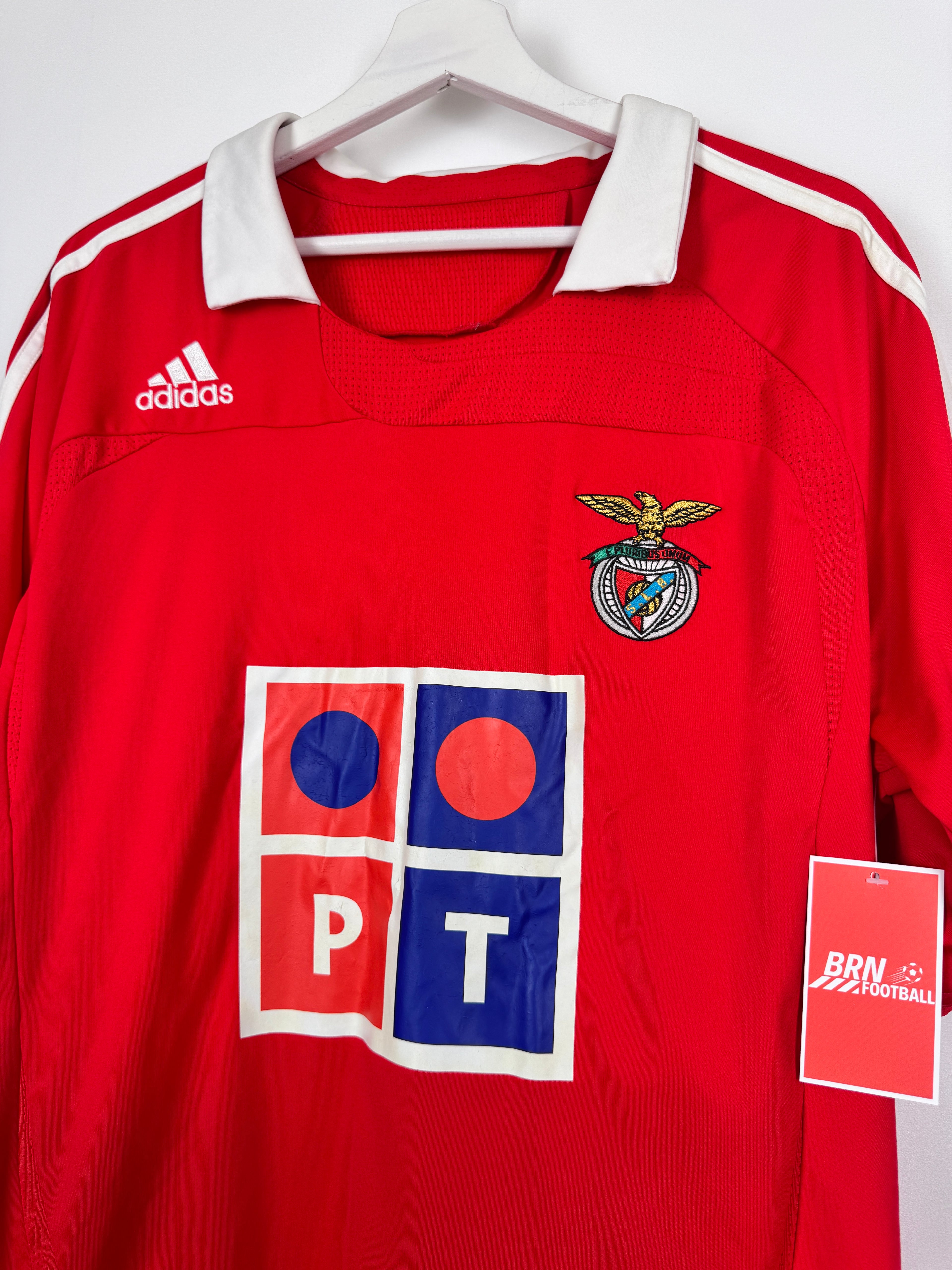 MAILLOT DE FOOTBALL BENFICA 2007/2008 DOMICILE - ANGEL DI MARIA #20 (L)