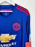 MANCHESTER UNITED 2016/2017 AWAY LONG SLEEVE FOOTBALL SHIRT - IBRAHIMOVIC #9 (L)