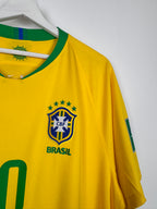 MAILLOT DE FOOTBALL BRÉSIL 2018 DOMICILE - NEYMAR JR #10 (XL)