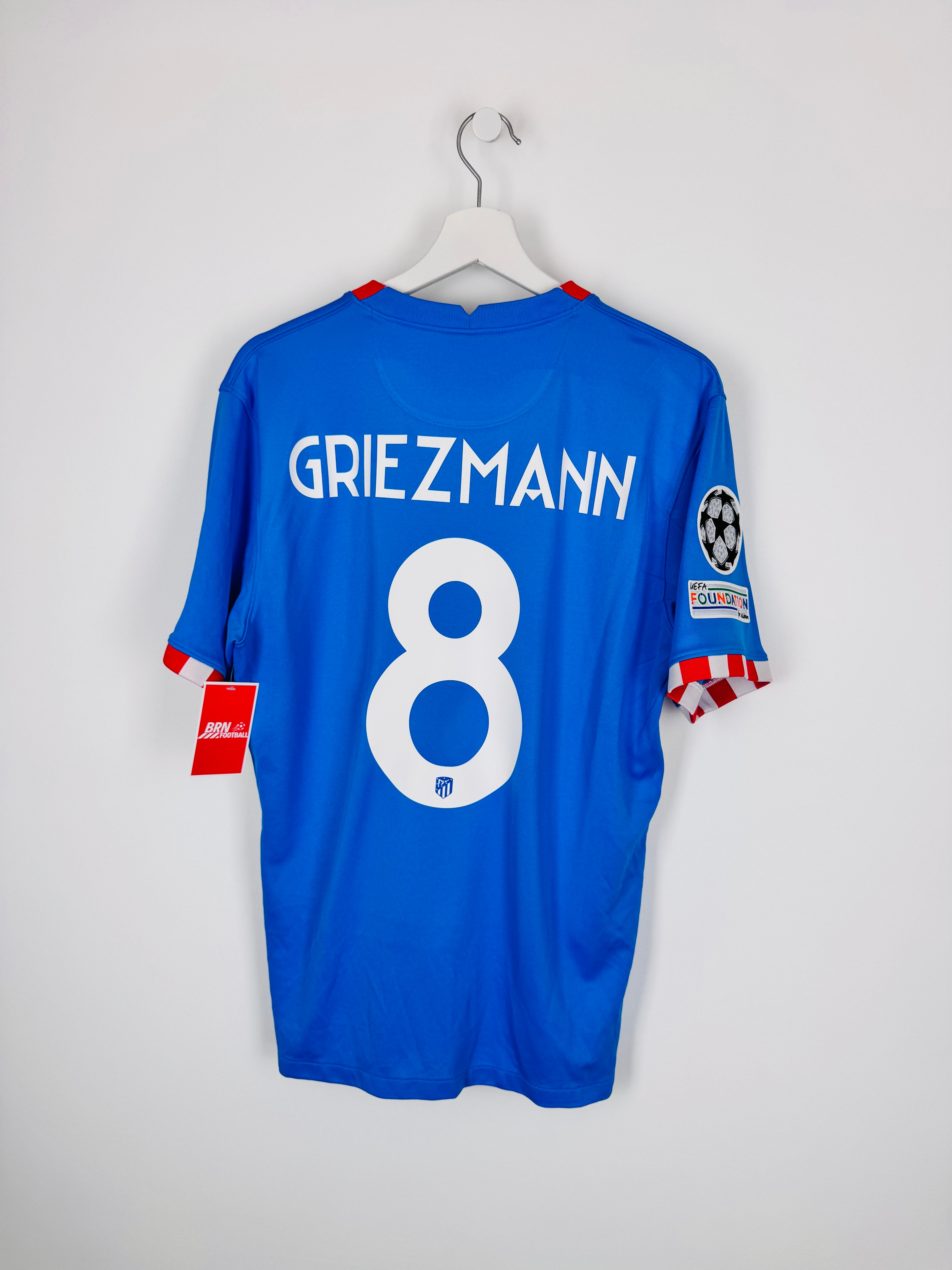 MAILLOT DE FOOTBALL ATLÉTICO MADRID 2021/2022 THIRD - ANTOINE GRIEZMANN #8 (L)