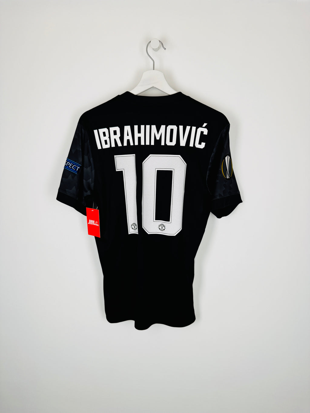 MANCHESTER UNITED 2017/2018 AWAY FOOTBALL JERSEY - IBRAHIMOVIC #10 (S)