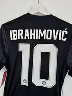 MANCHESTER UNITED 2017/2018 AWAY FOOTBALL JERSEY - IBRAHIMOVIC #10 (S)