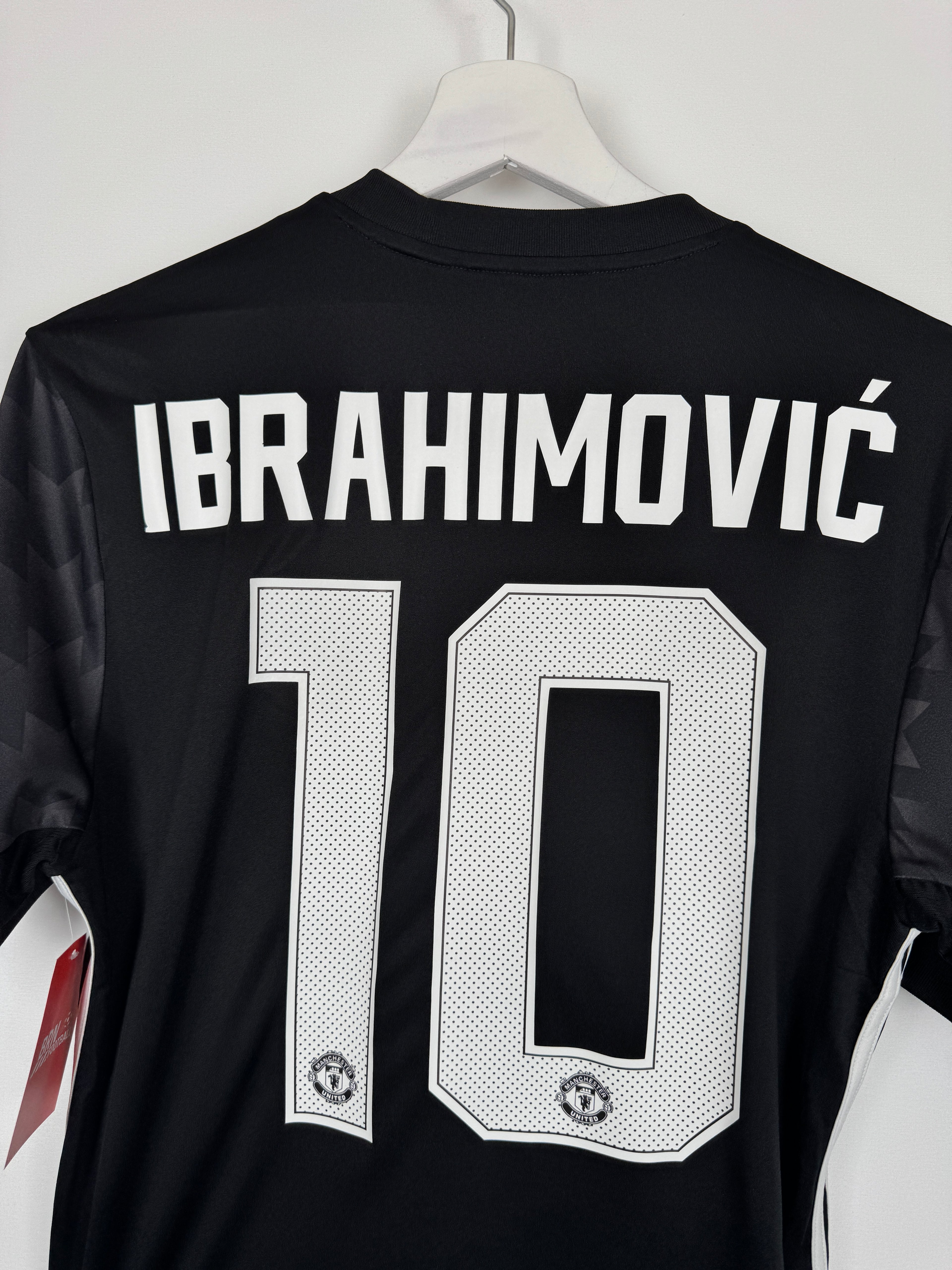 MANCHESTER UNITED 2017/2018 AWAY FOOTBALL JERSEY - IBRAHIMOVIC #10 (S)