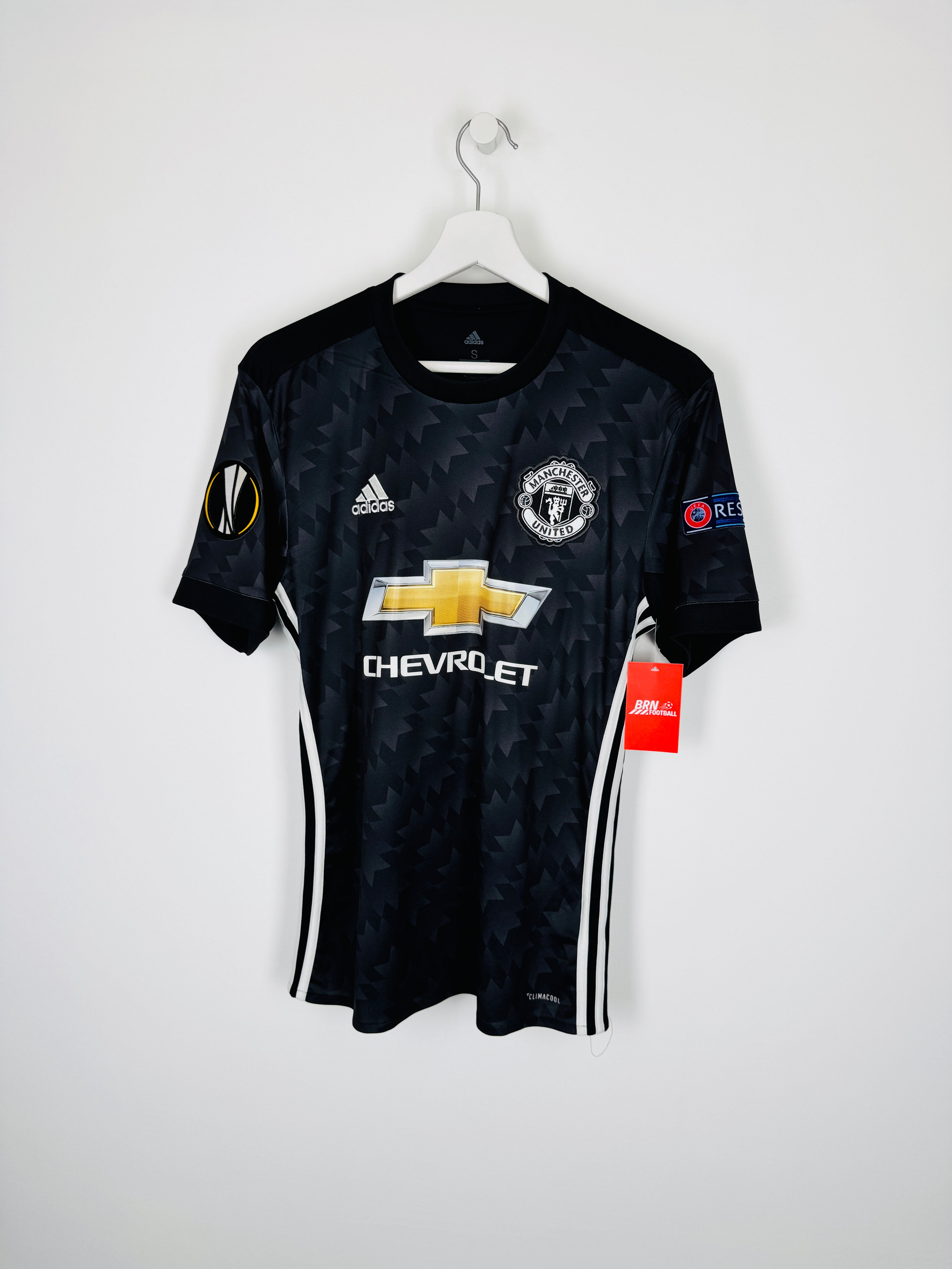 MANCHESTER UNITED 2017/2018 AWAY FOOTBALL JERSEY - IBRAHIMOVIC #10 (S)
