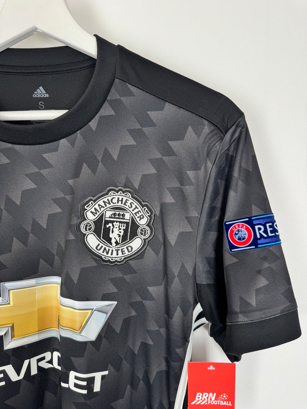 MANCHESTER UNITED 2017/2018 AWAY FOOTBALL JERSEY - IBRAHIMOVIC #10 (S)
